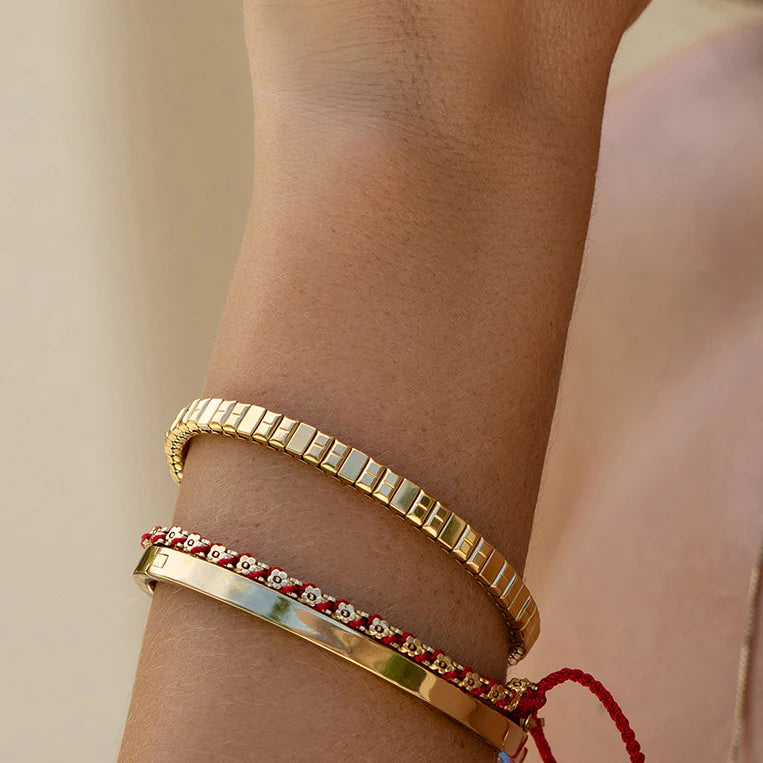 Beatrice Gold Bracelet - Cherry-4