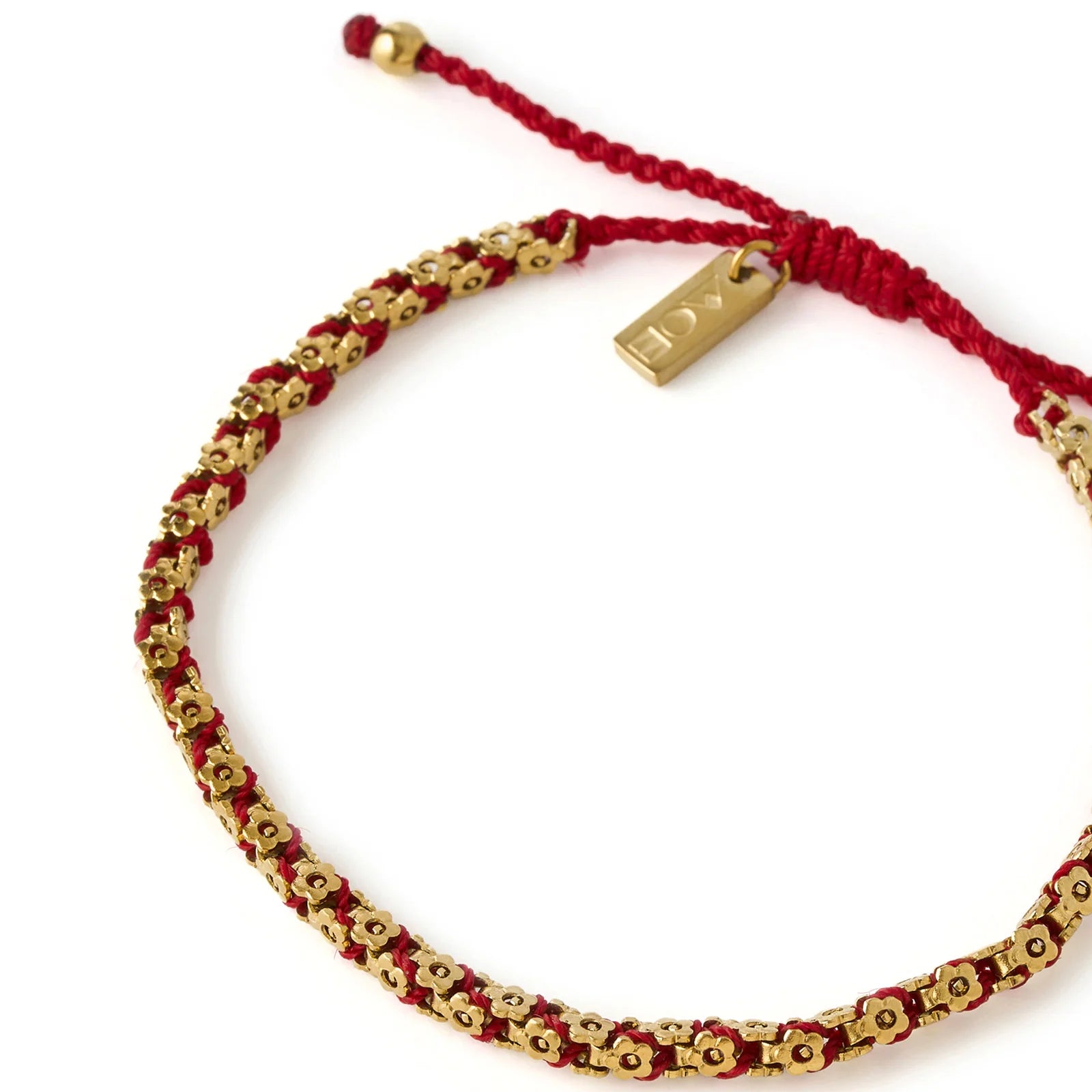 Beatrice Gold Bracelet - Cherry-6