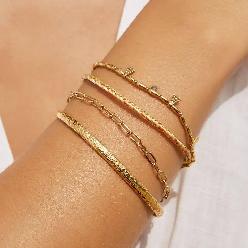 Bennie Gold Bracelet - Desert1