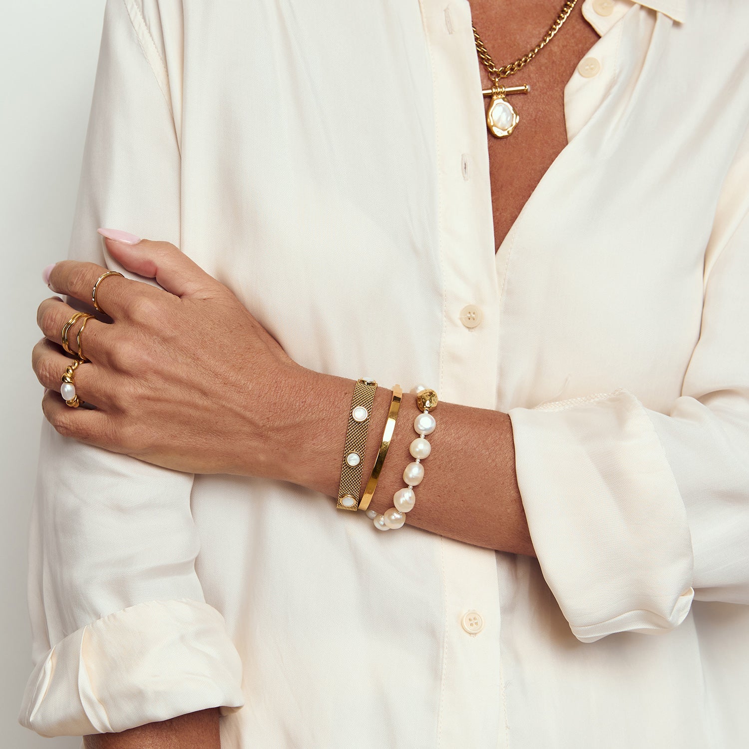 Carmi Gold Bracelet5