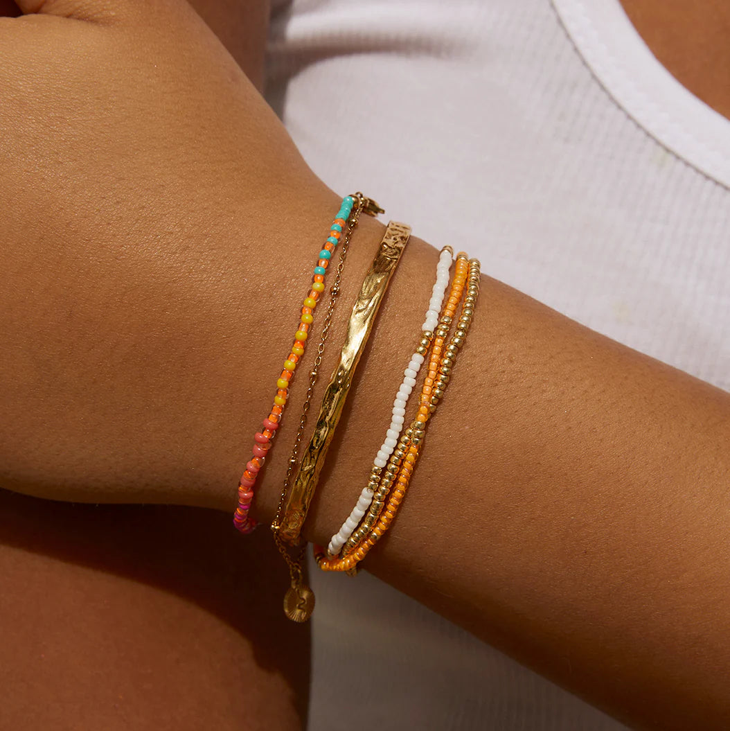 Cobra Gold Bracelet - Multi-3
