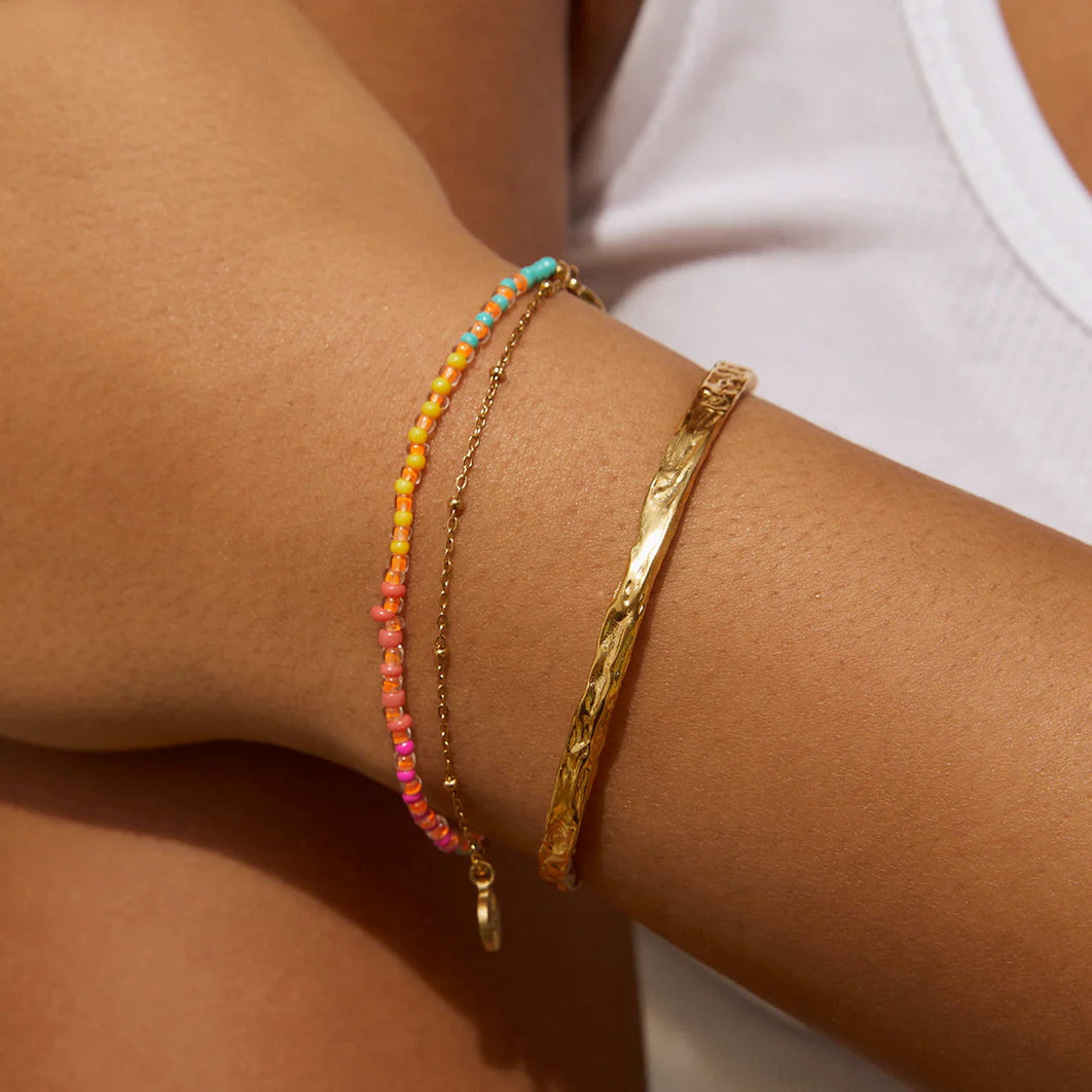 Cobra Gold Bracelet - Multi-4