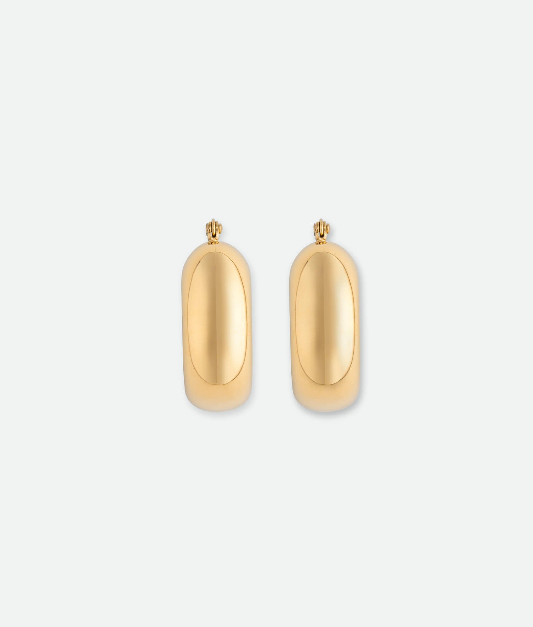 Chunky Gold Hoop Earrings