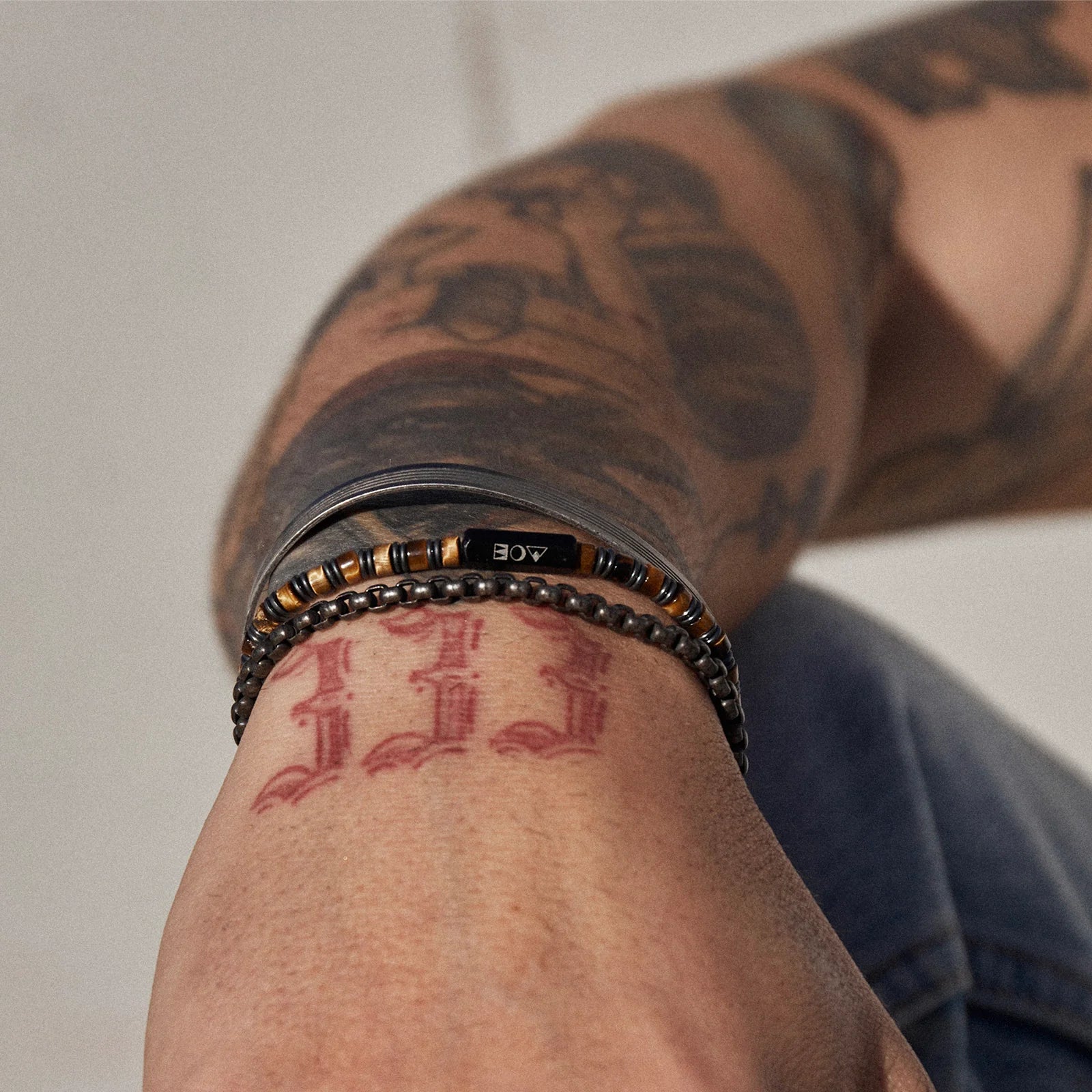 Elijah Men's Chain Bracelet-7