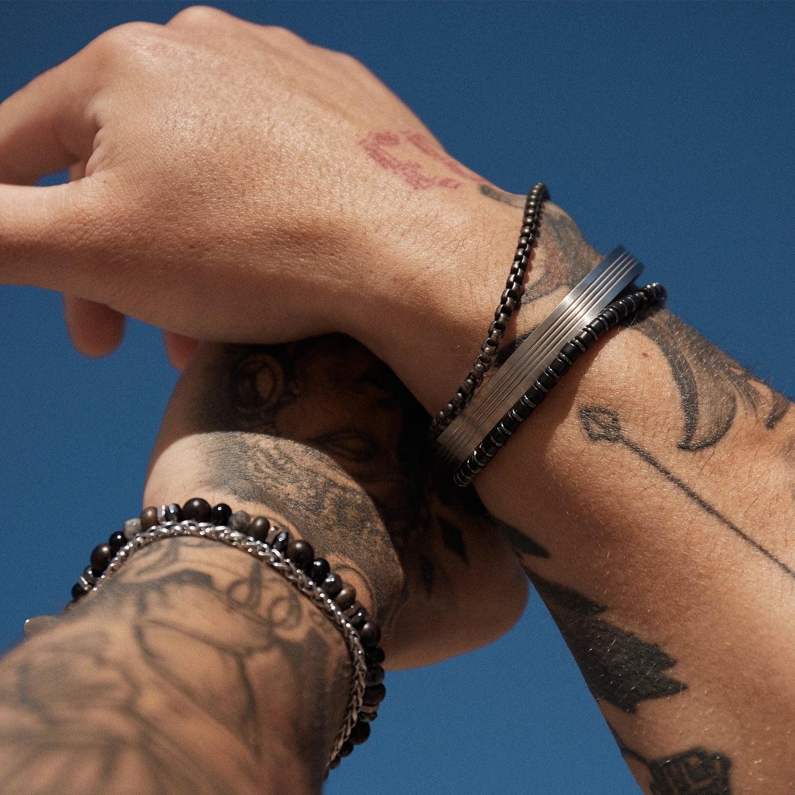 Elijah Men's Chain Bracelet-9