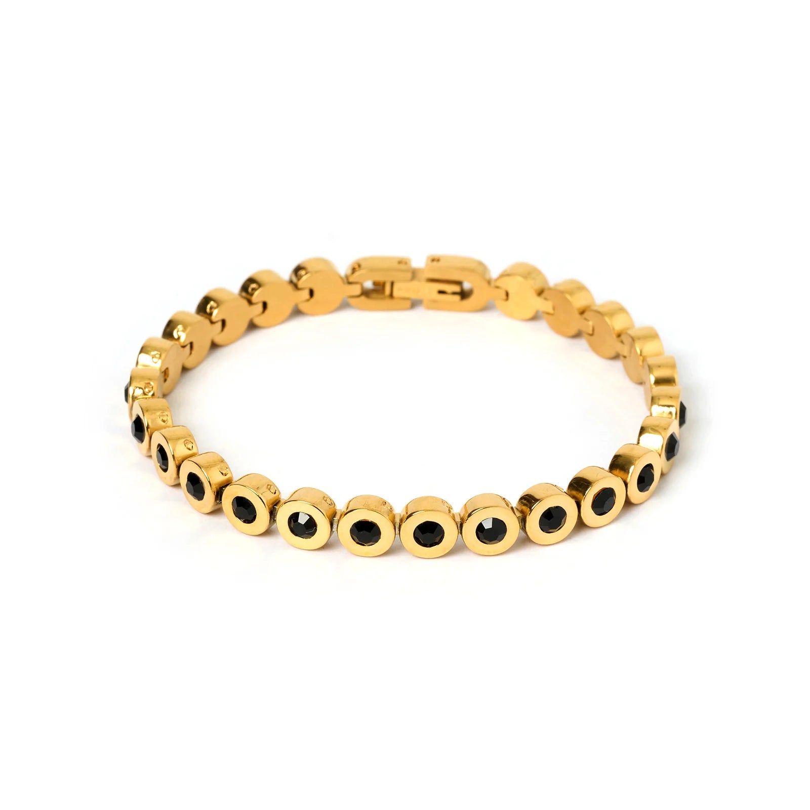 Maeve Gold Bracelet Black