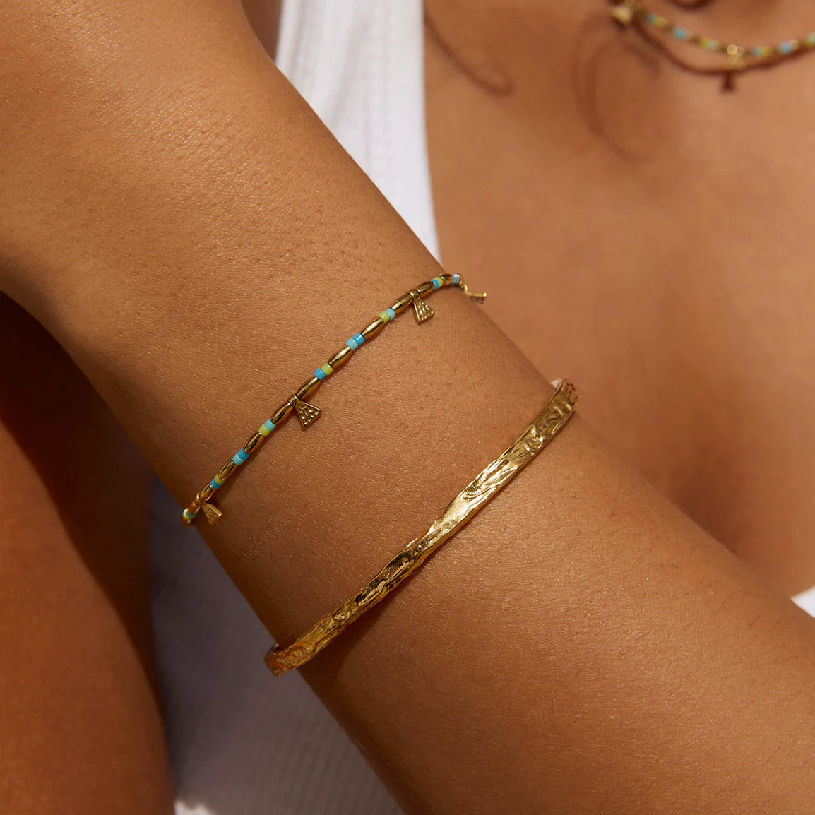 Natalia Gold Bracelet Ocean 2