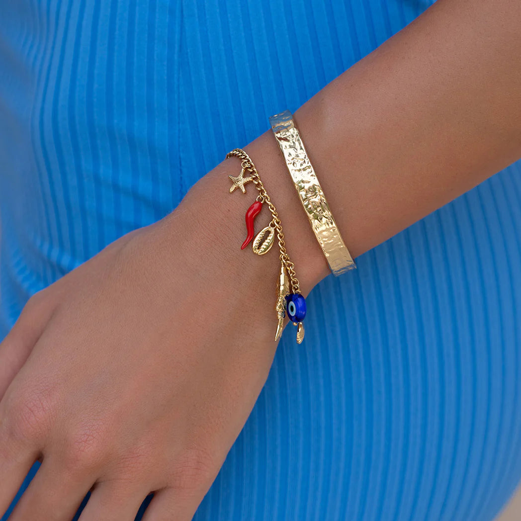 Olivia Gold Cuff Bracelet 6