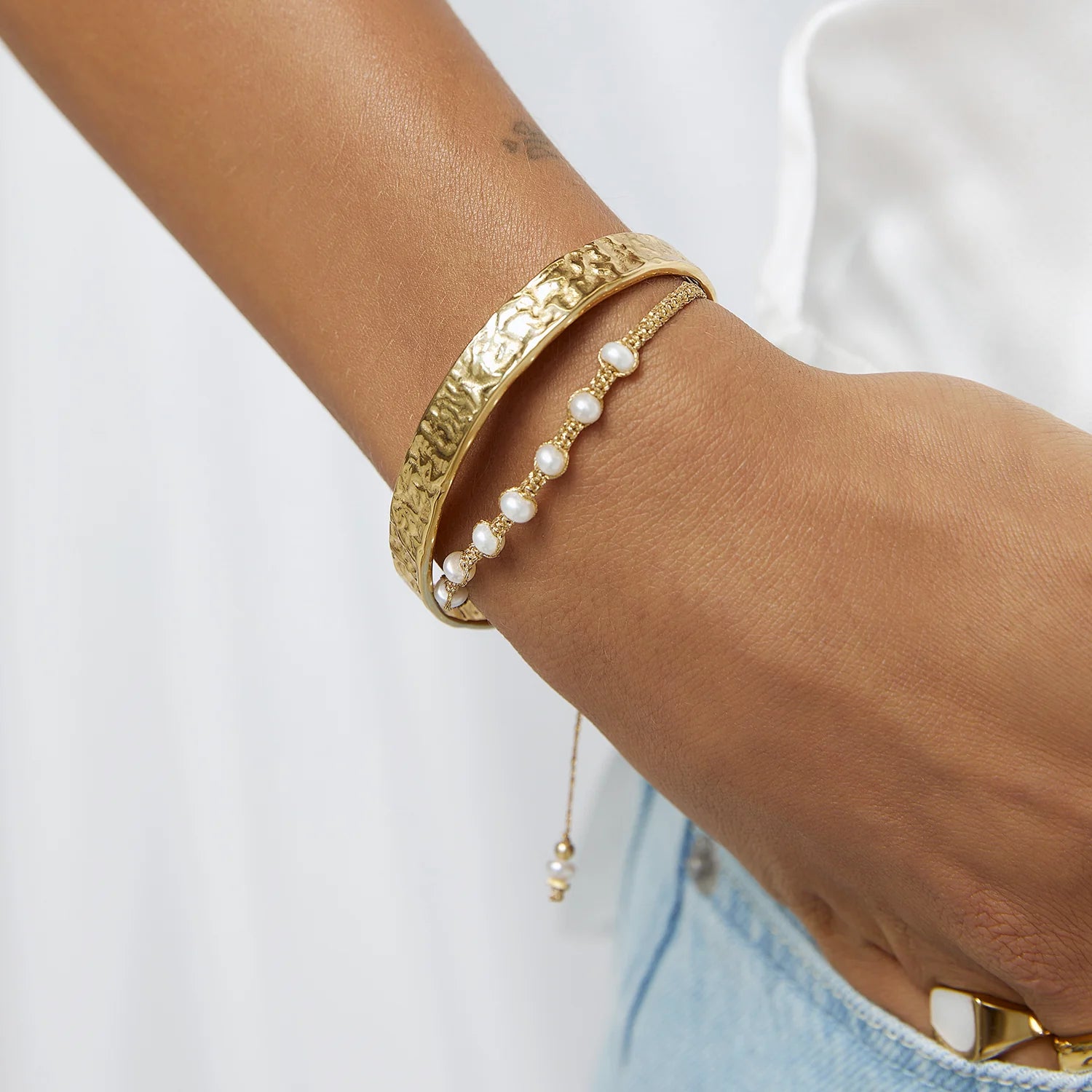 Olivia Gold Cuff Bracelet 8