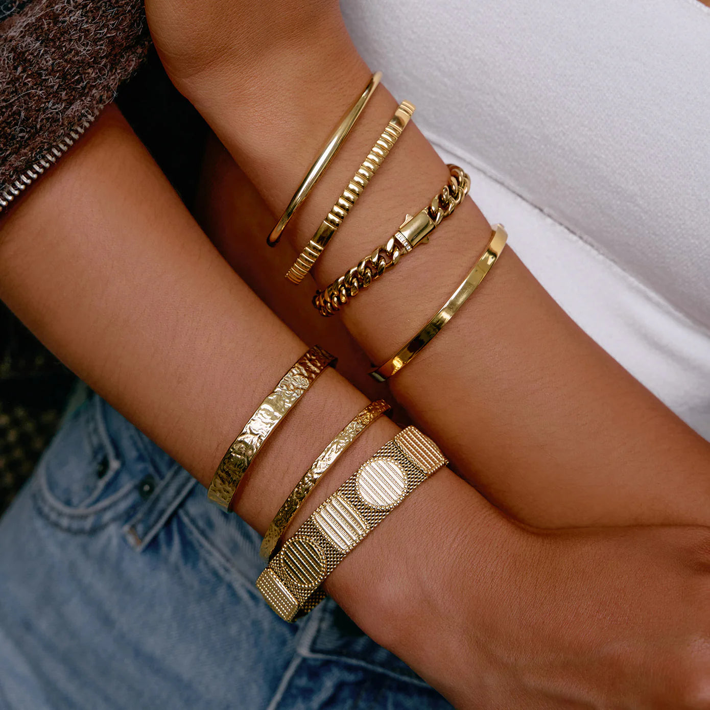 Onyx Bracelet Gold 6