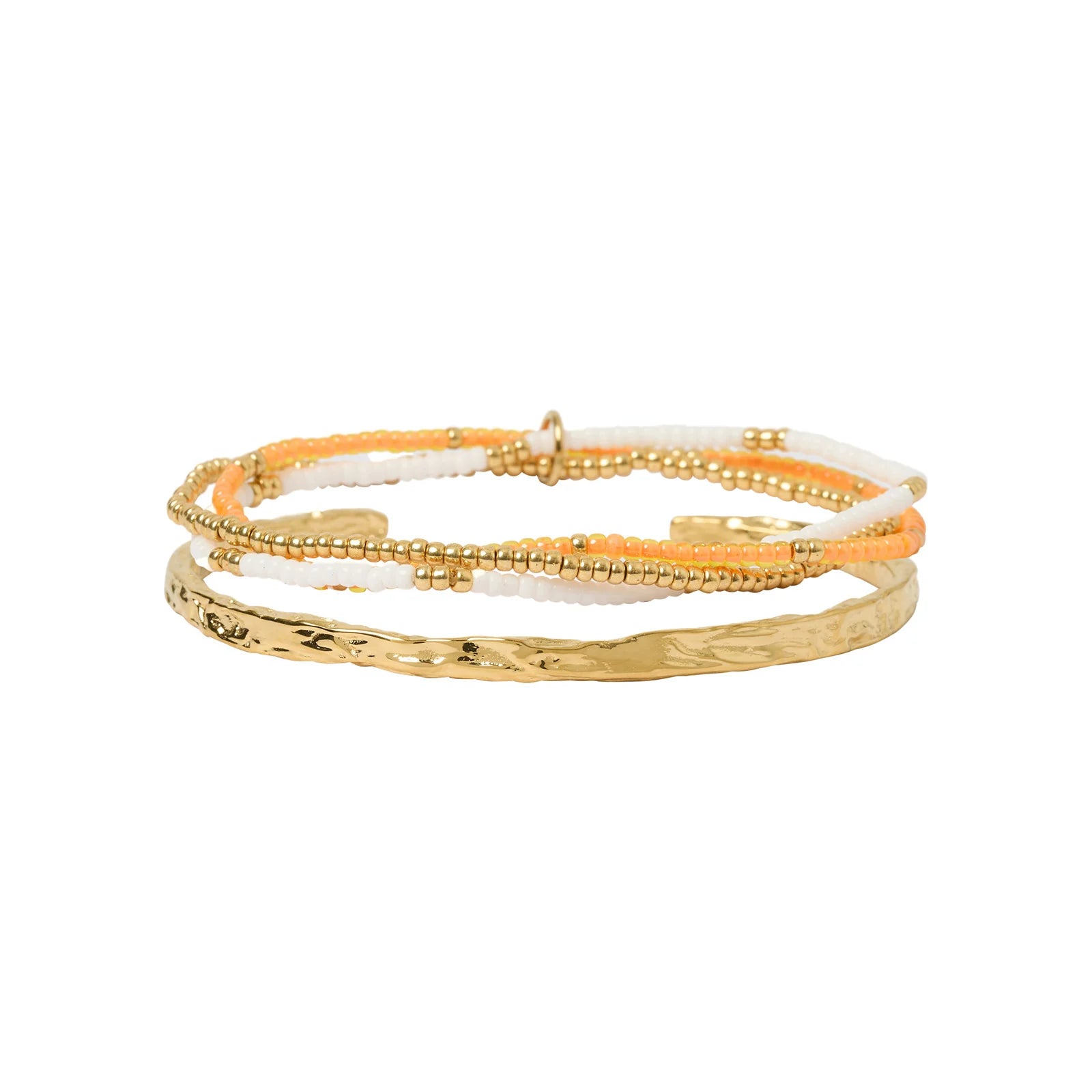 Sunshine Bracelet Stack Passionfruit