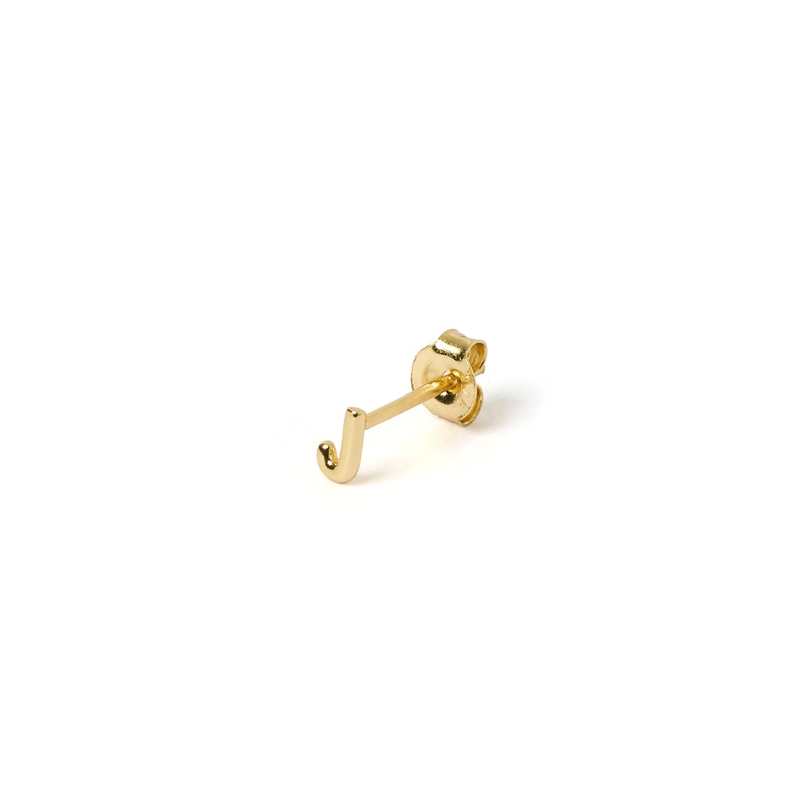 Alphabet Gold Single Stud 21
