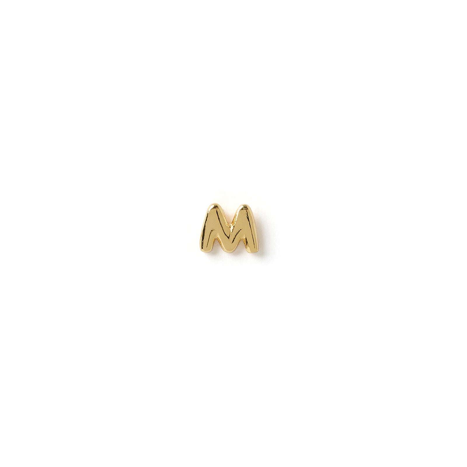 Alphabet Gold Single Stud 26
