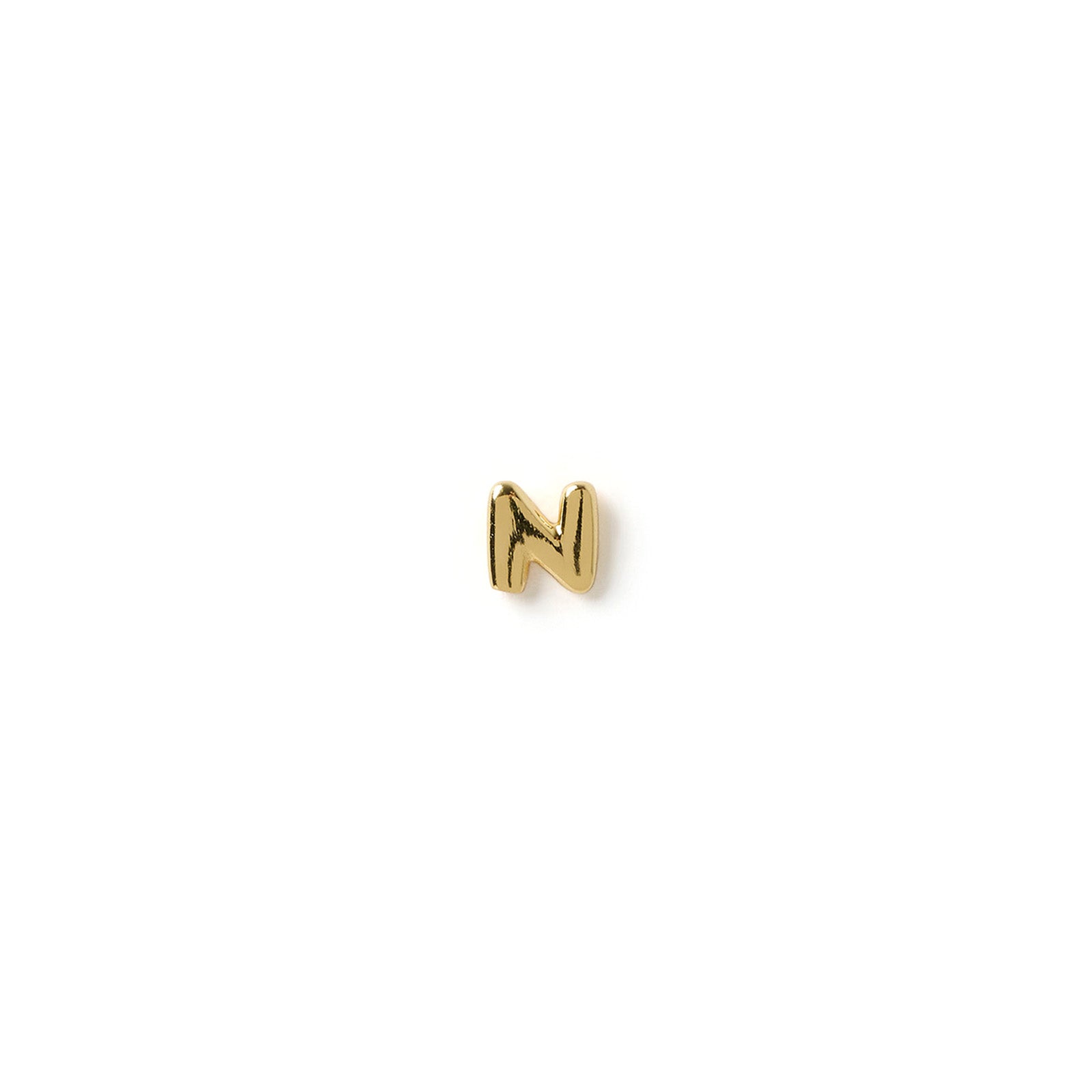 Alphabet Gold Single Stud 28