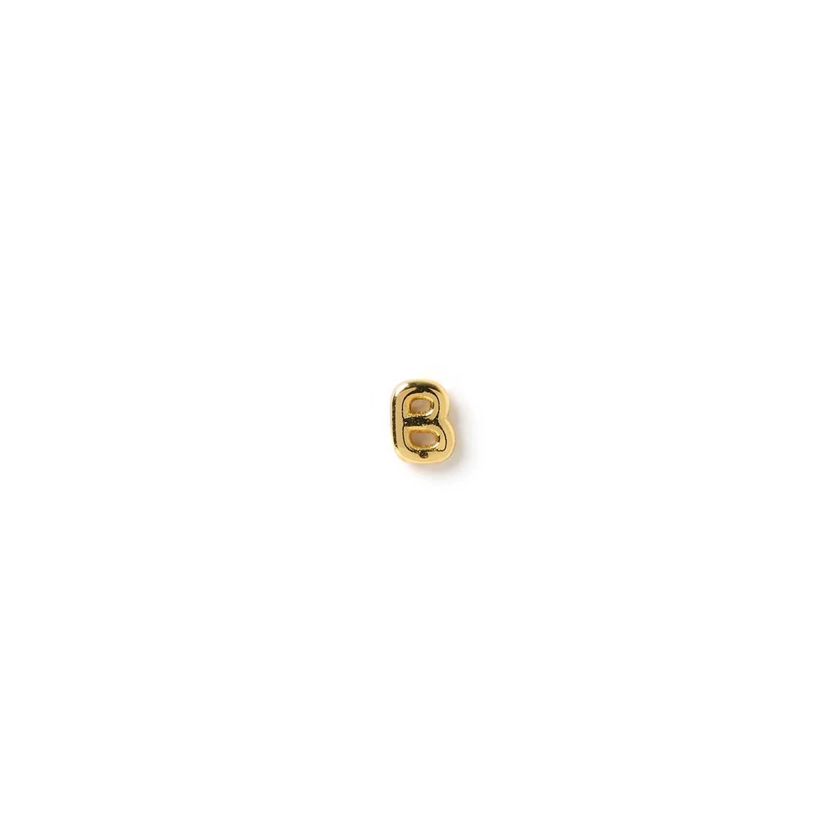 Alphabet Gold Single Stud 4