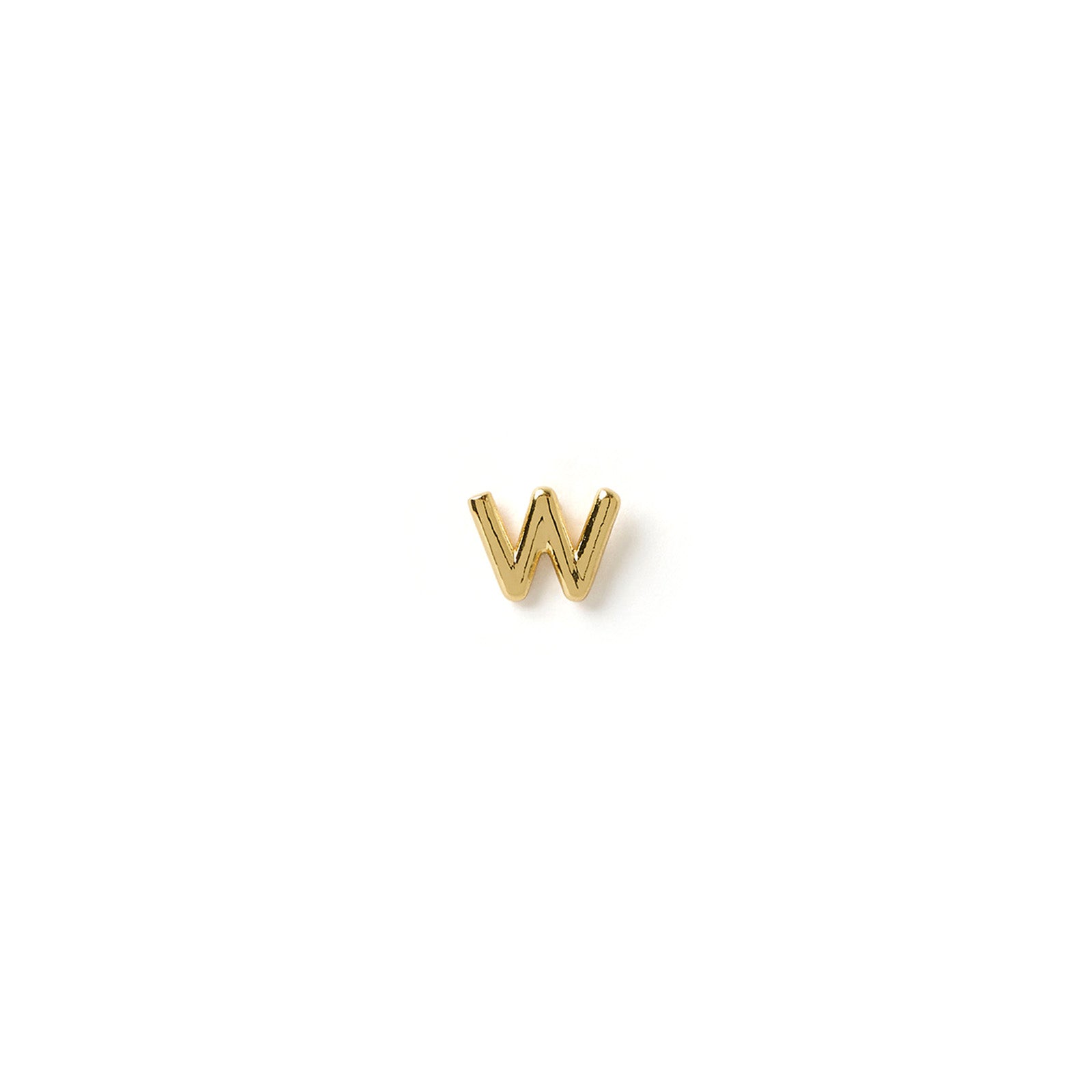 Alphabet Gold Single Stud 46