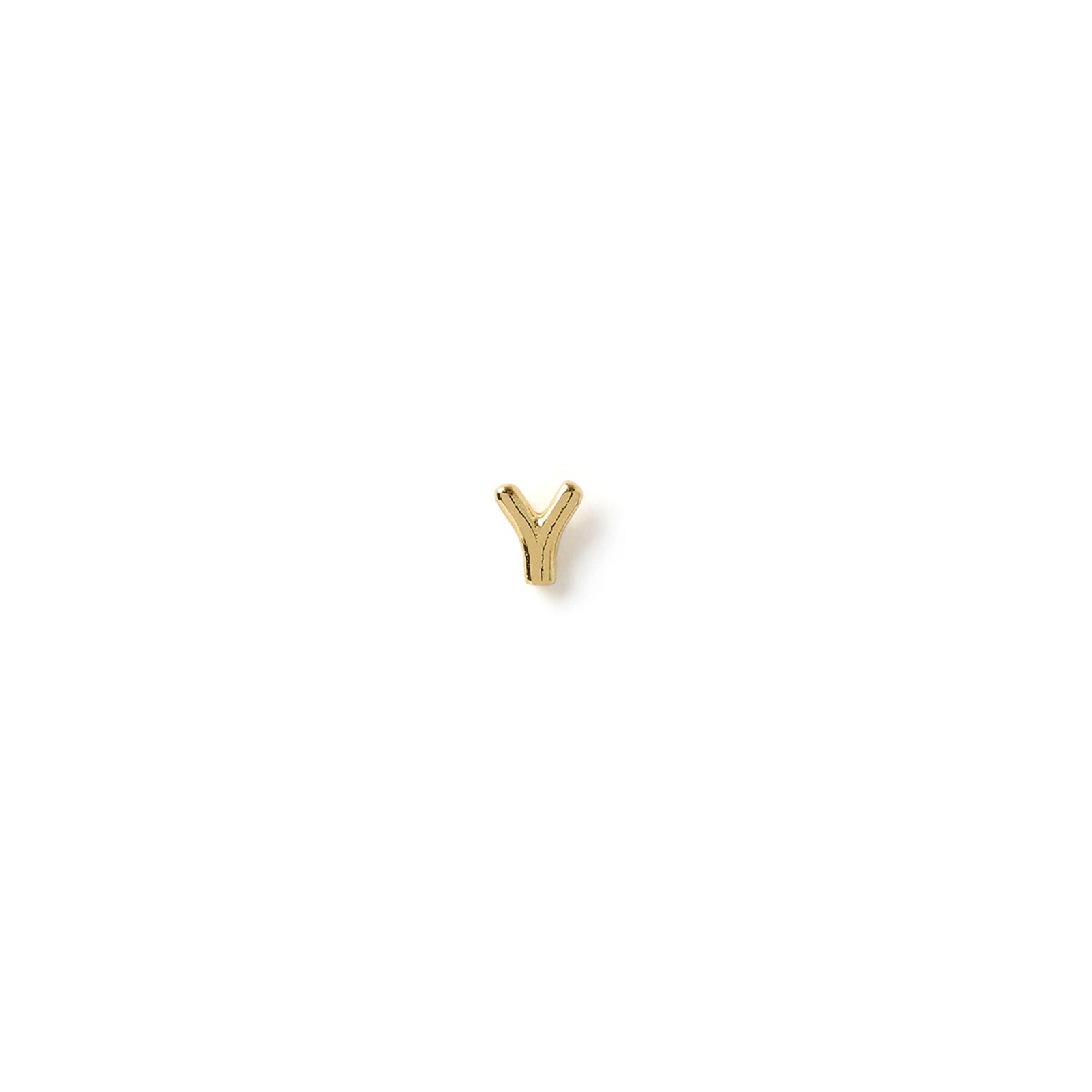 Alphabet Gold Single Stud 50