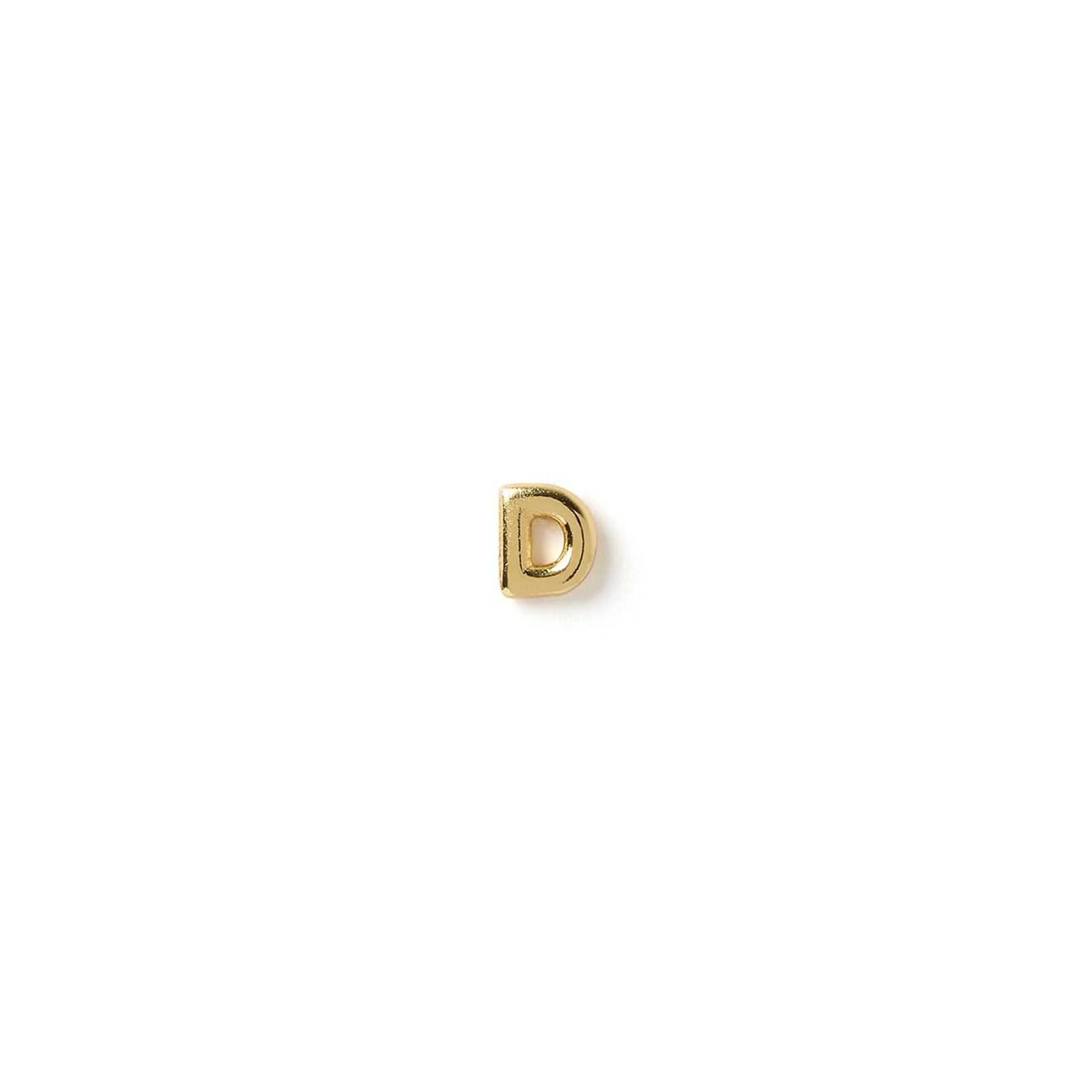 Alphabet Gold Single Stud 8