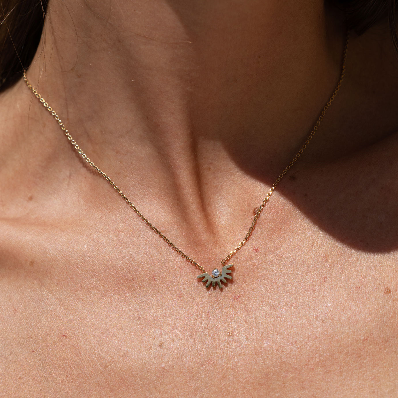 Asteria Gold Necklace 3