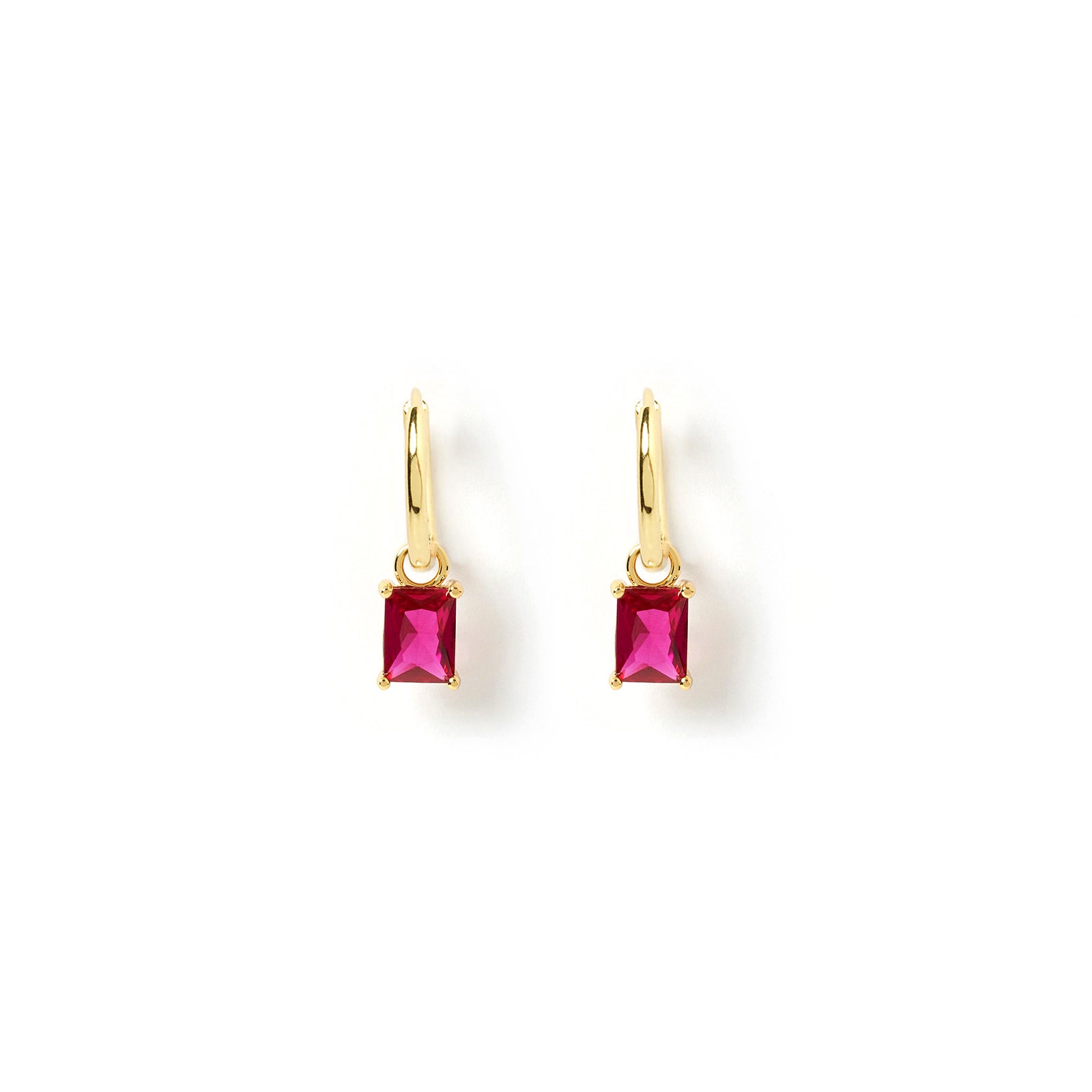 Birthstone Charm Earrings 14