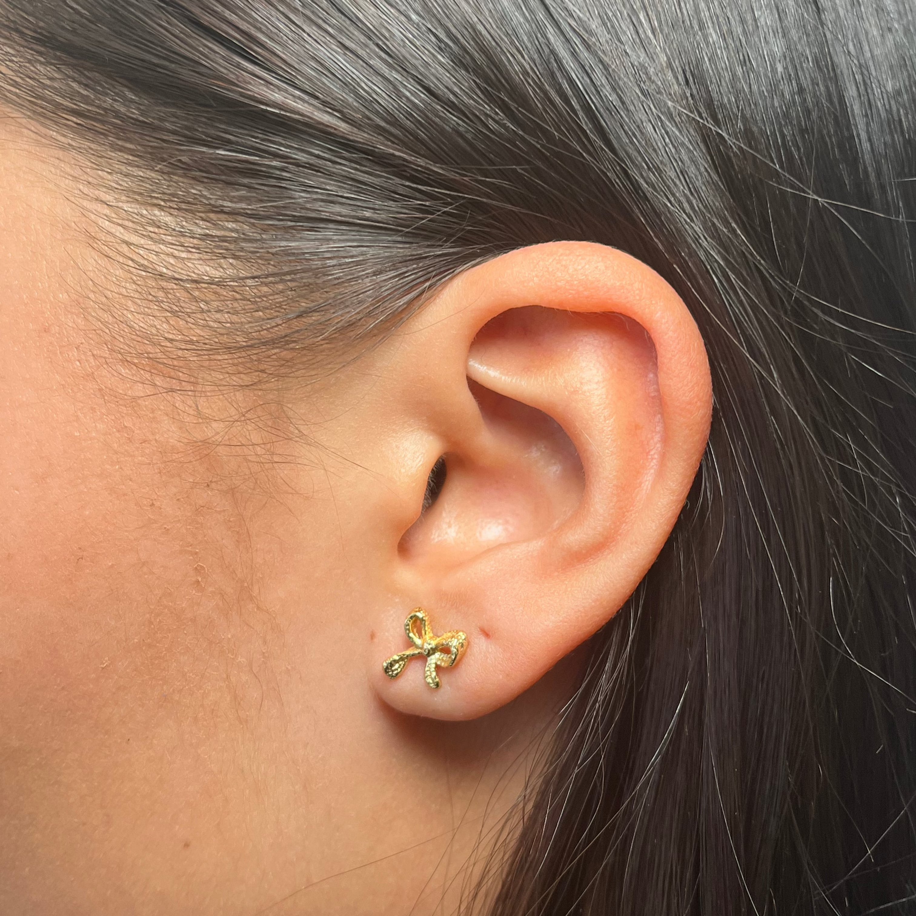 Bowie Gold Single Stud 2