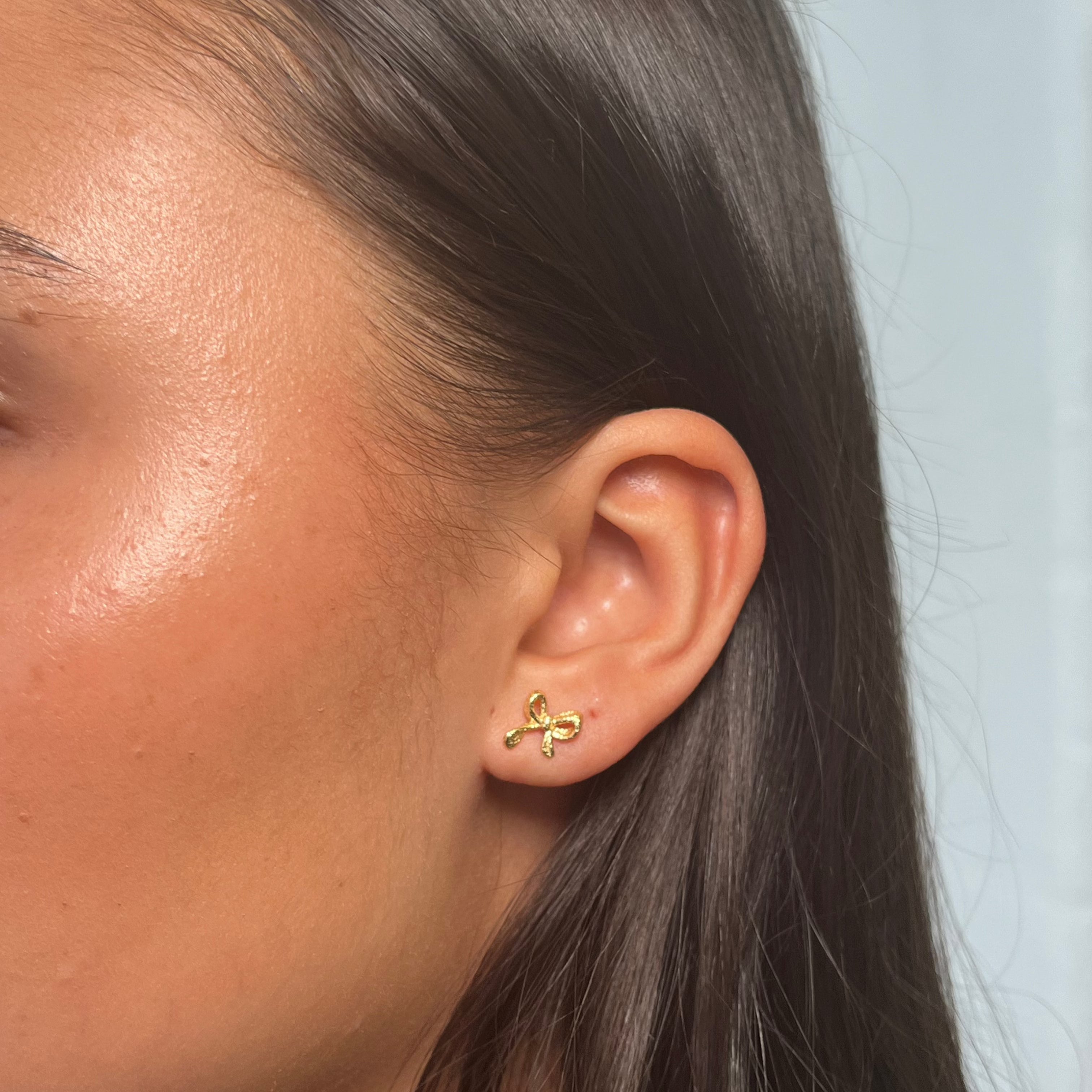 Bowie Gold Single Stud 3