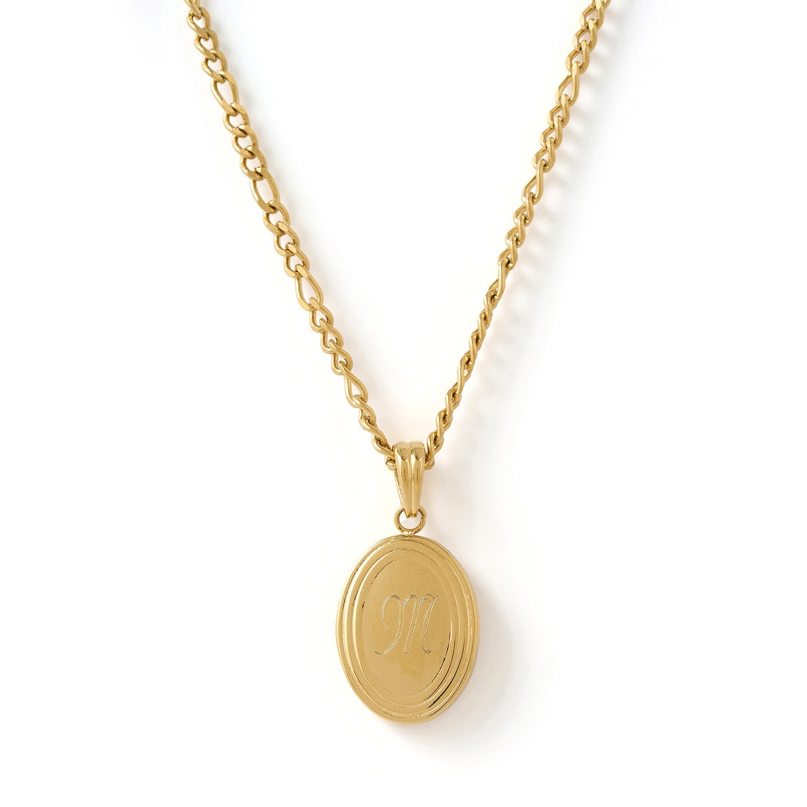 Classic Gold Locket Necklace 7