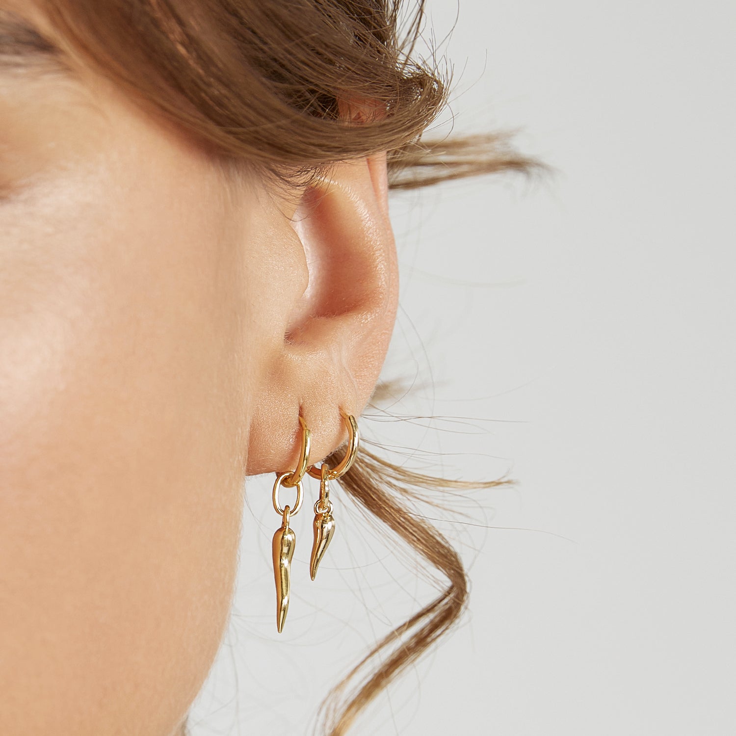 Cornicello Gold Charm 3