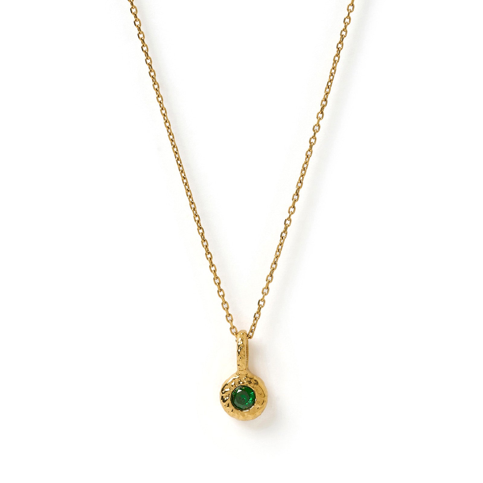 Crushed Birthstone Necklace 10