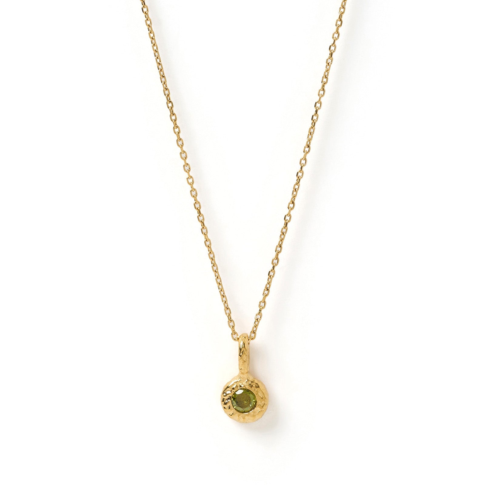 Crushed Birthstone Necklace 12