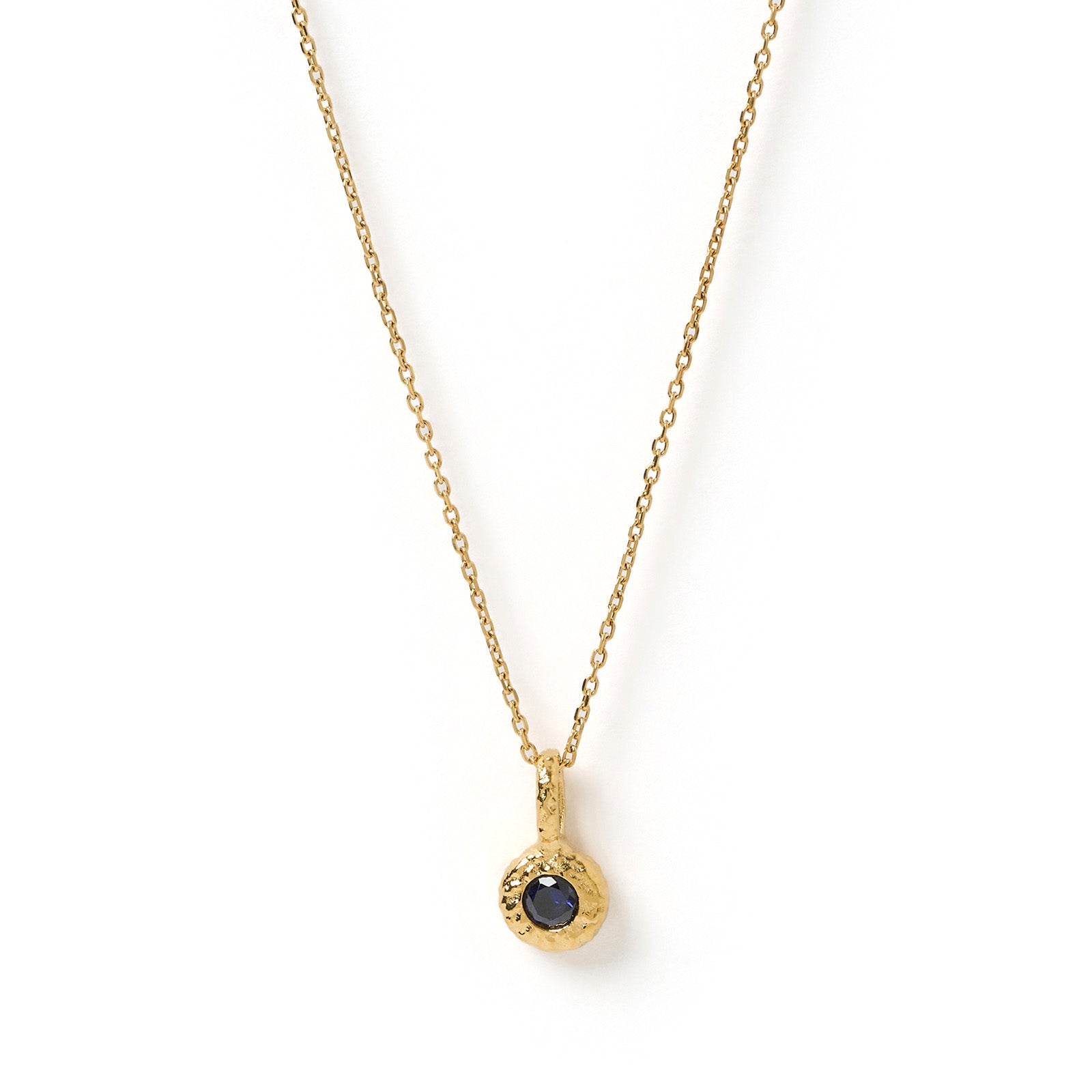 Crushed Birthstone Necklace 13