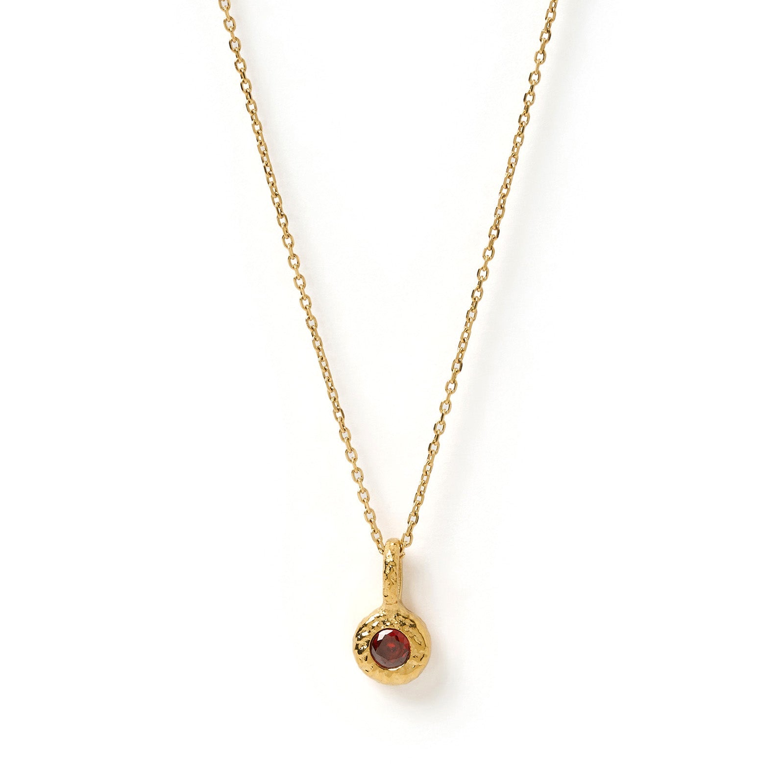 Crushed Birthstone Necklace 6