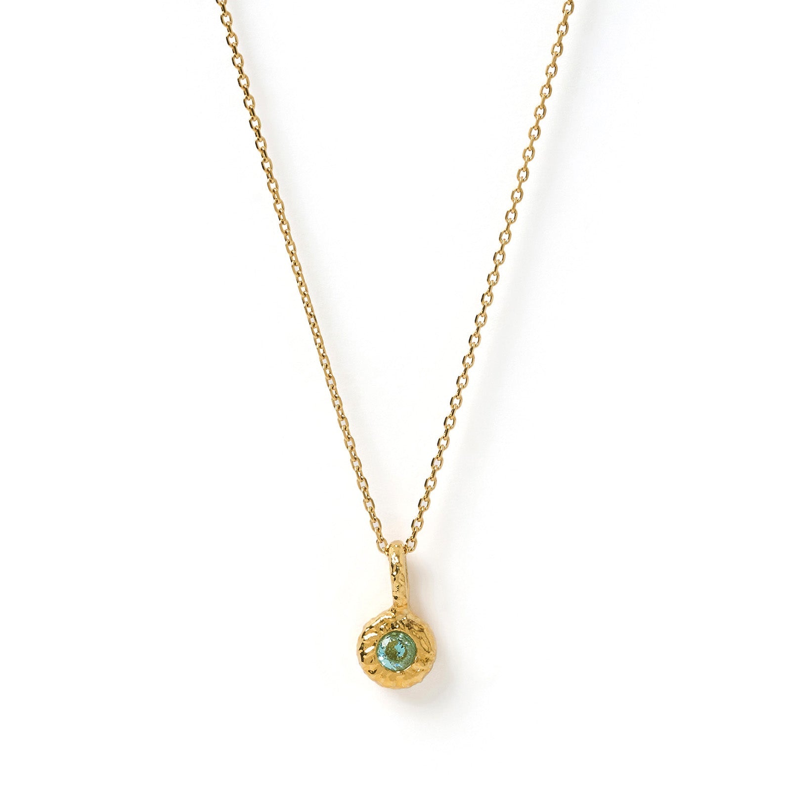 Crushed Birthstone Necklace 8