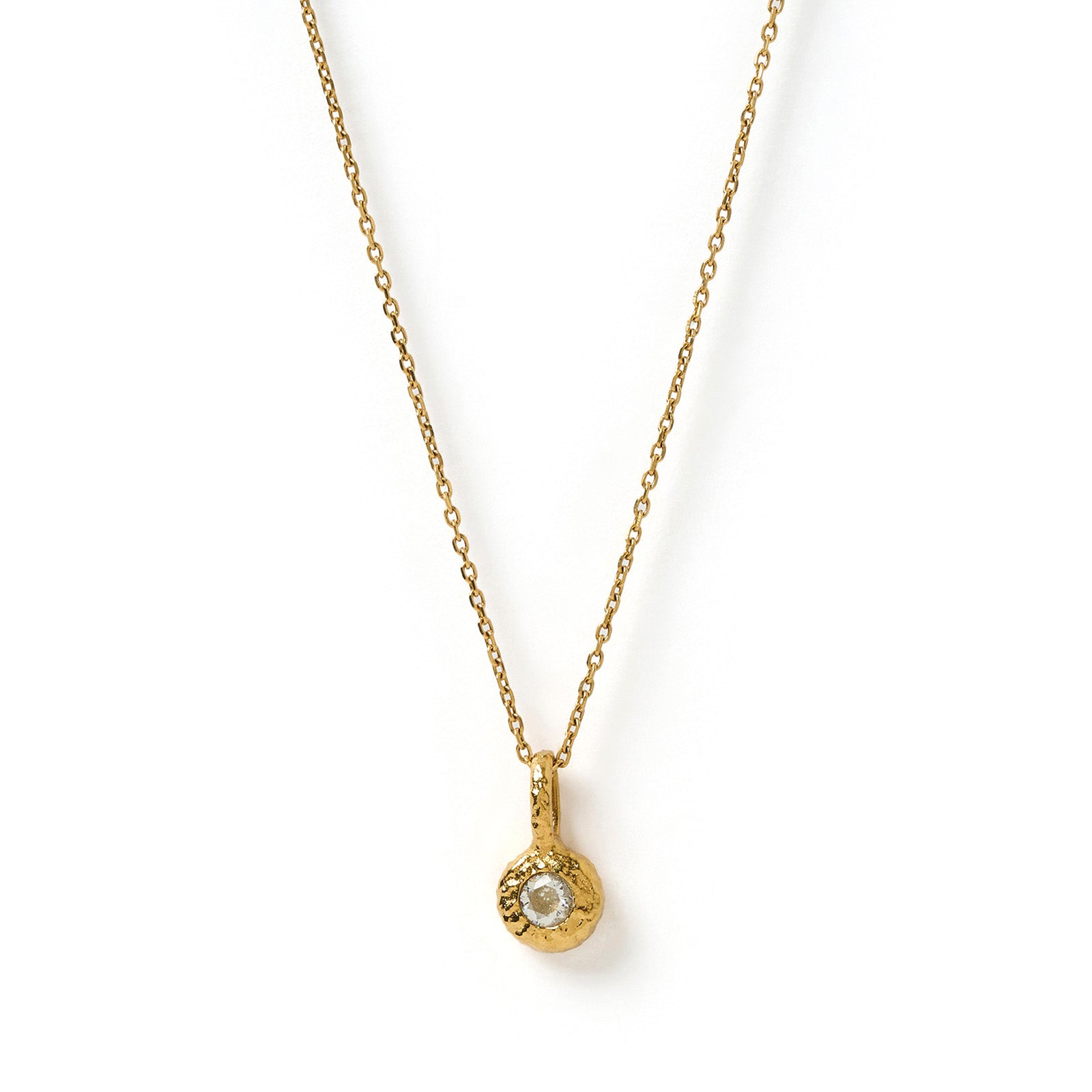 Crushed Birthstone Necklace 9