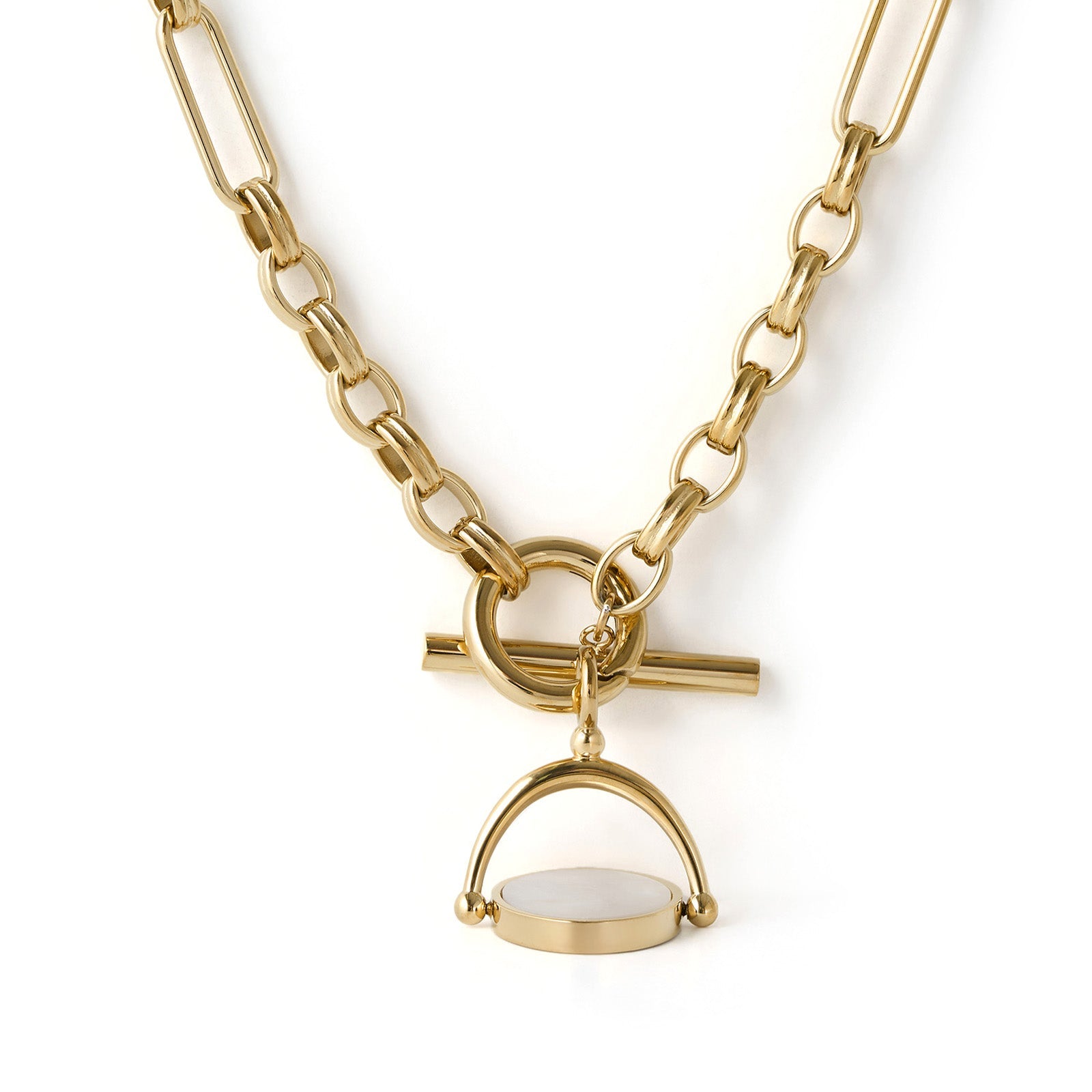 Delilah Spinner Necklace - Malachite 10