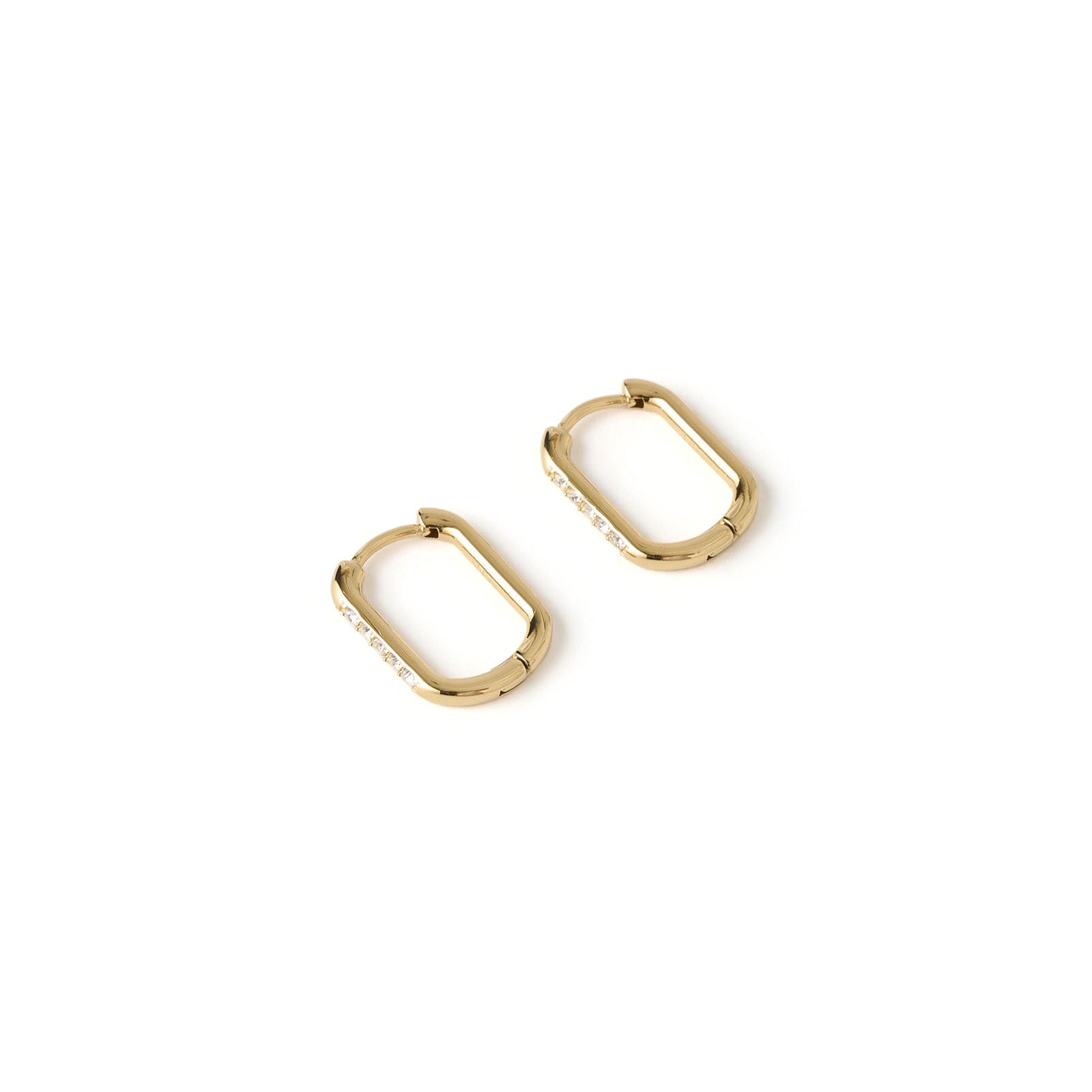 Diana Gold Huggie Earrings