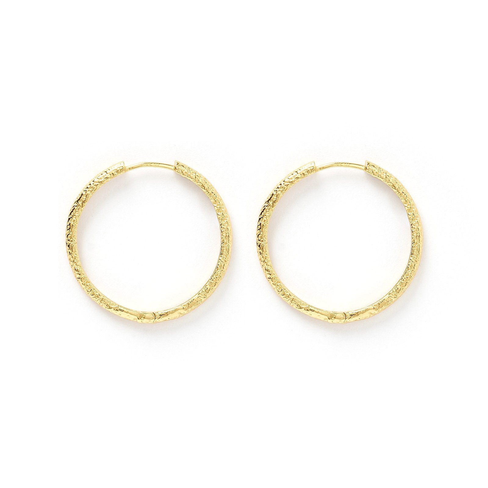 Double Hoop Earring Stack - Gold 5