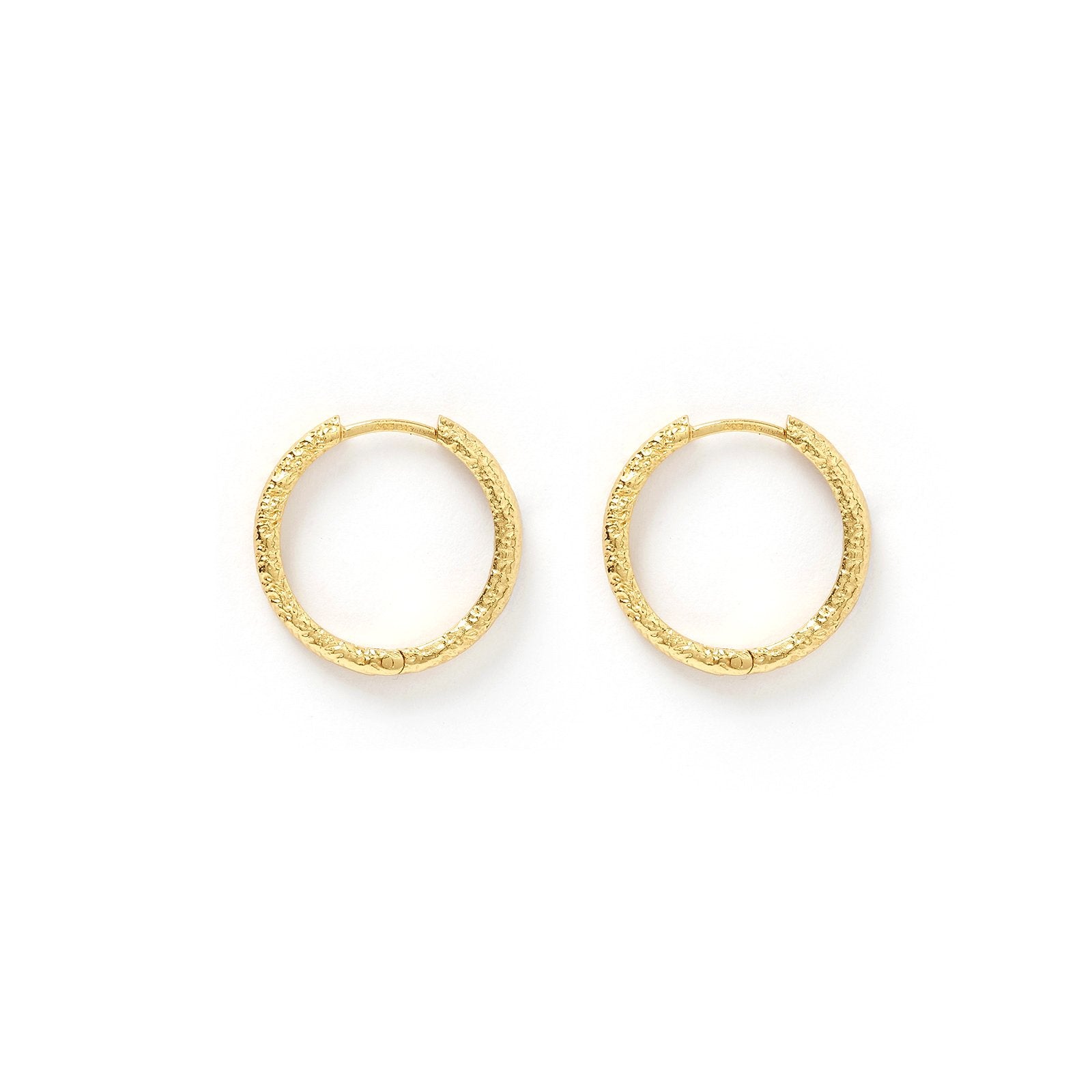 Double Hoop Earring Stack - Gold 6