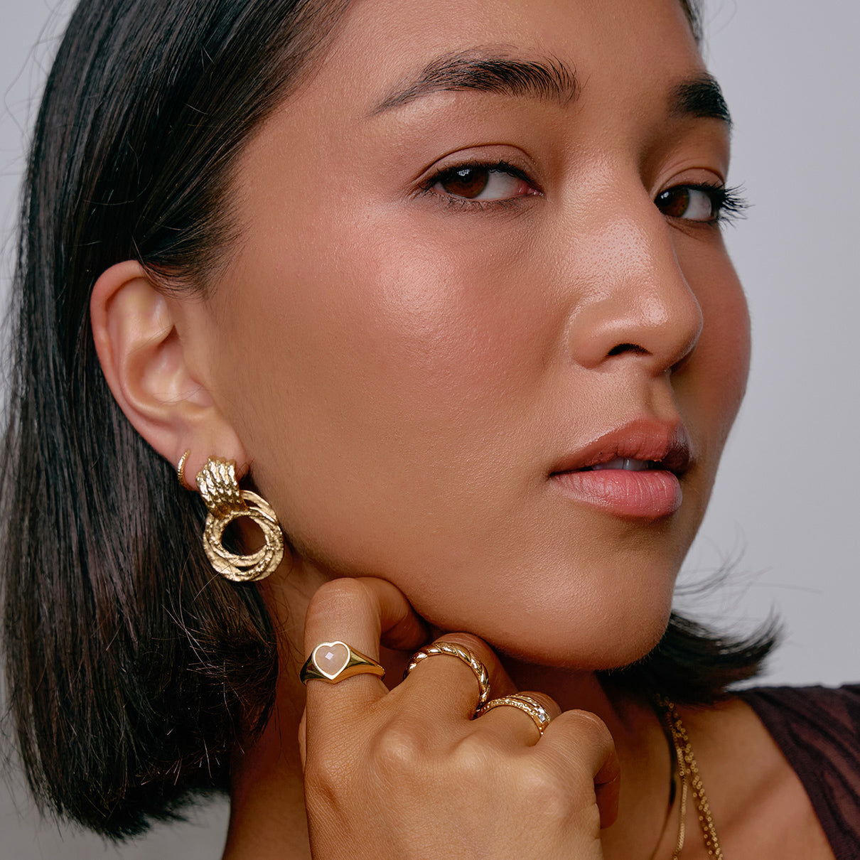 Effie Gold Earrings 2