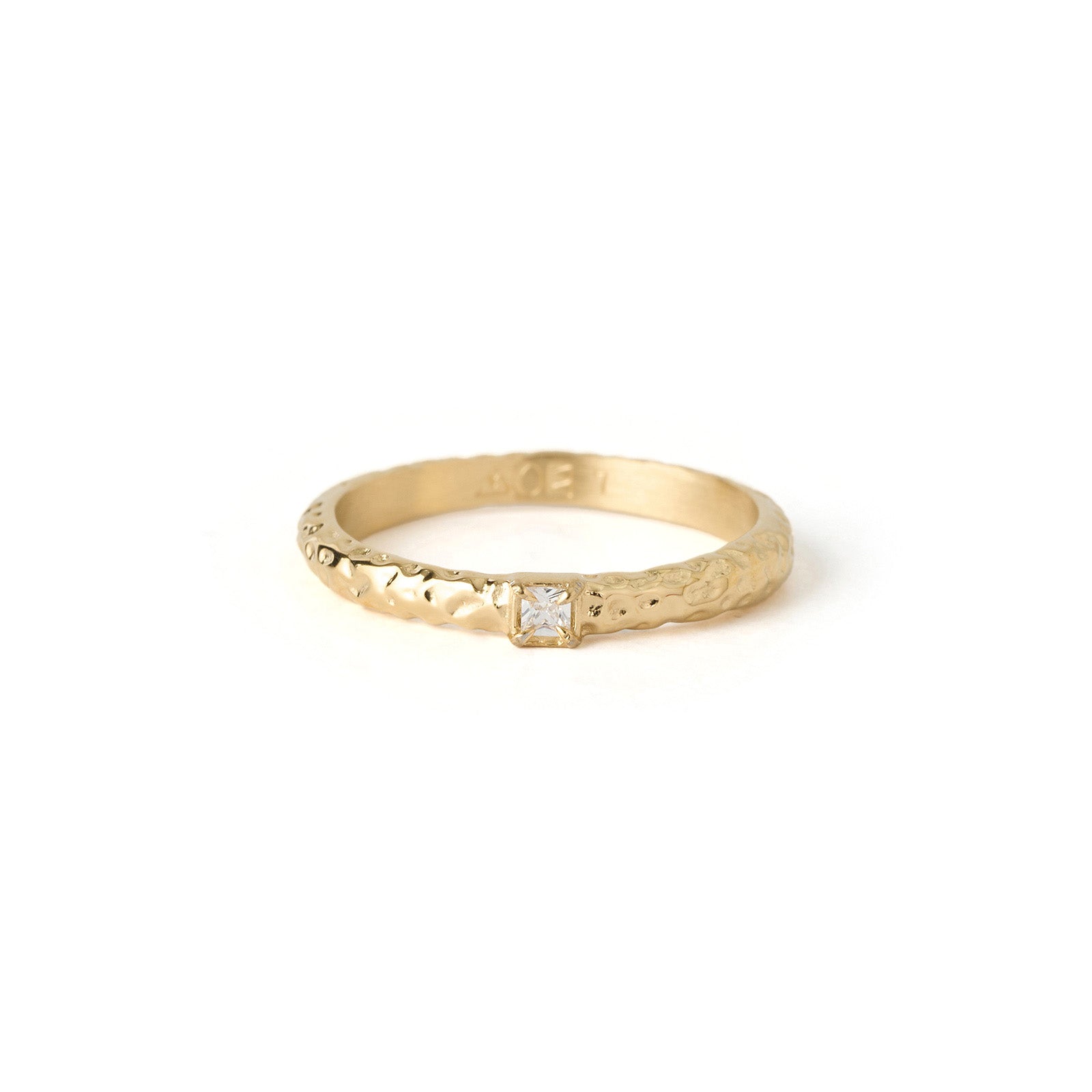 Emperor Gold Stacking Ring