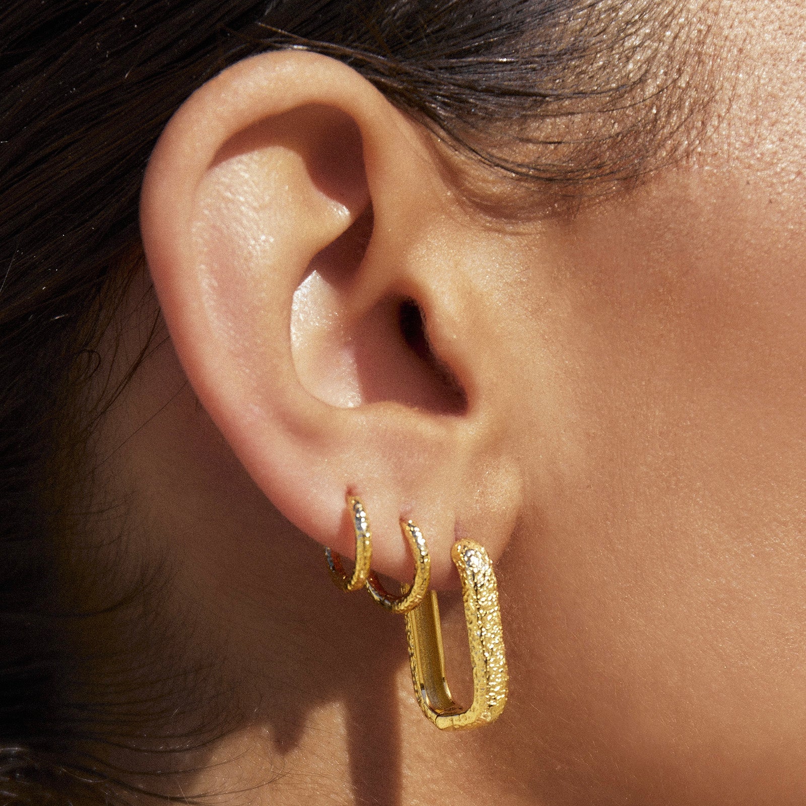 Farrah Gold Link Earrings 3