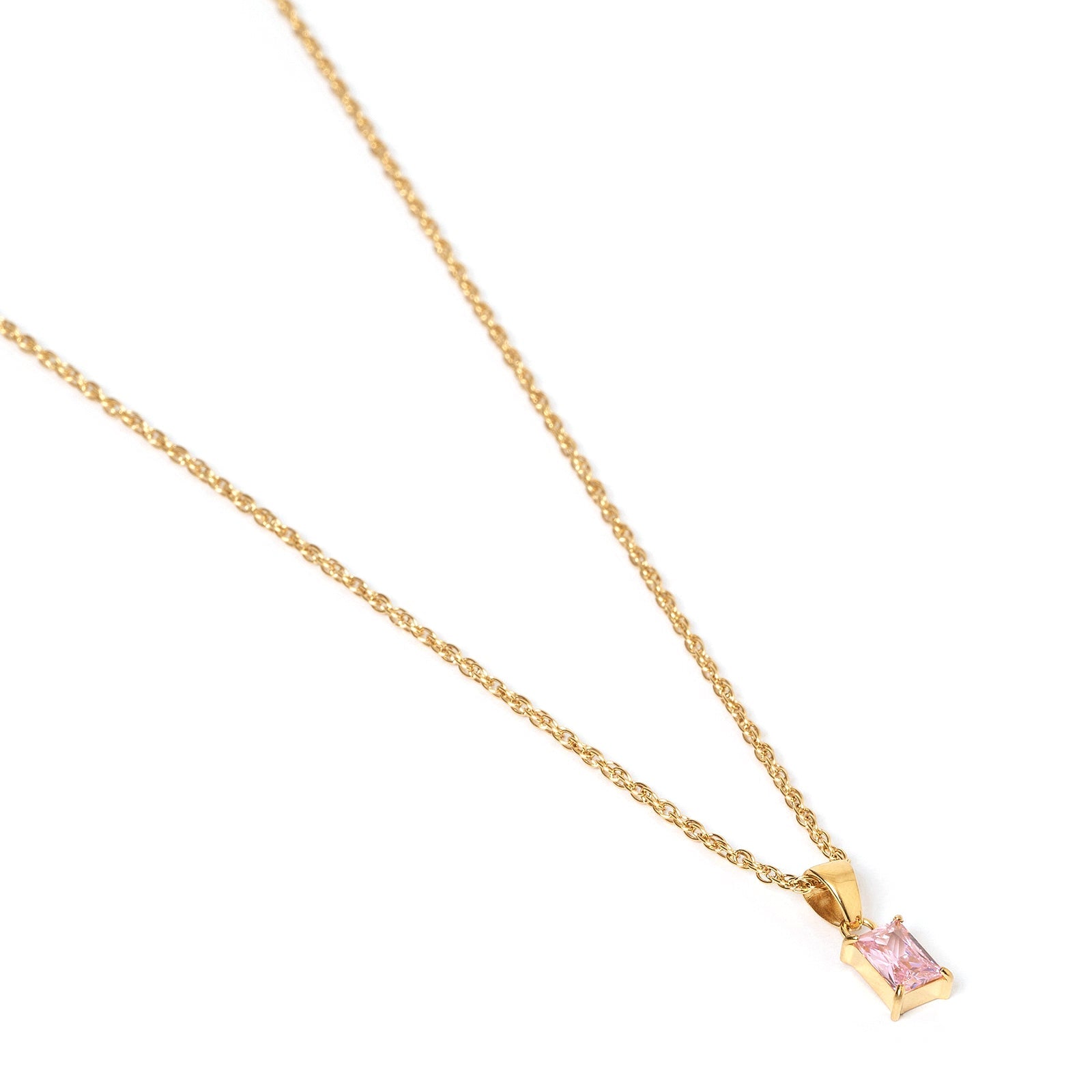 Gia Gold Necklace - Rose 4