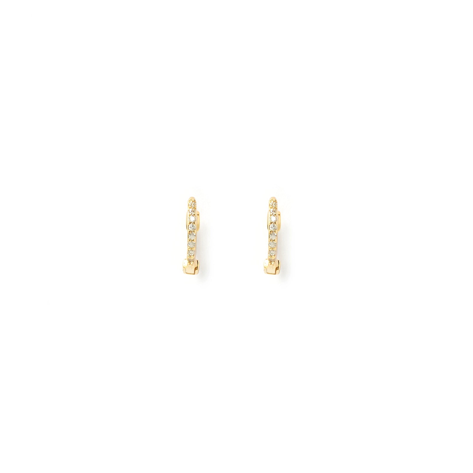 Glitter Earring Stack - Emerald 5