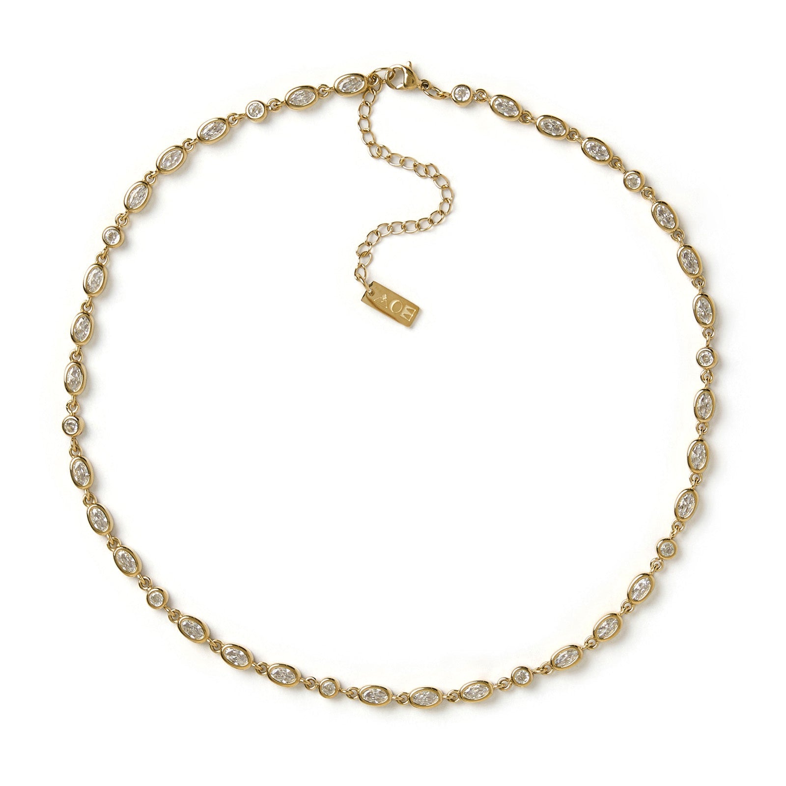 Isadora Gold Necklace - Stone 5