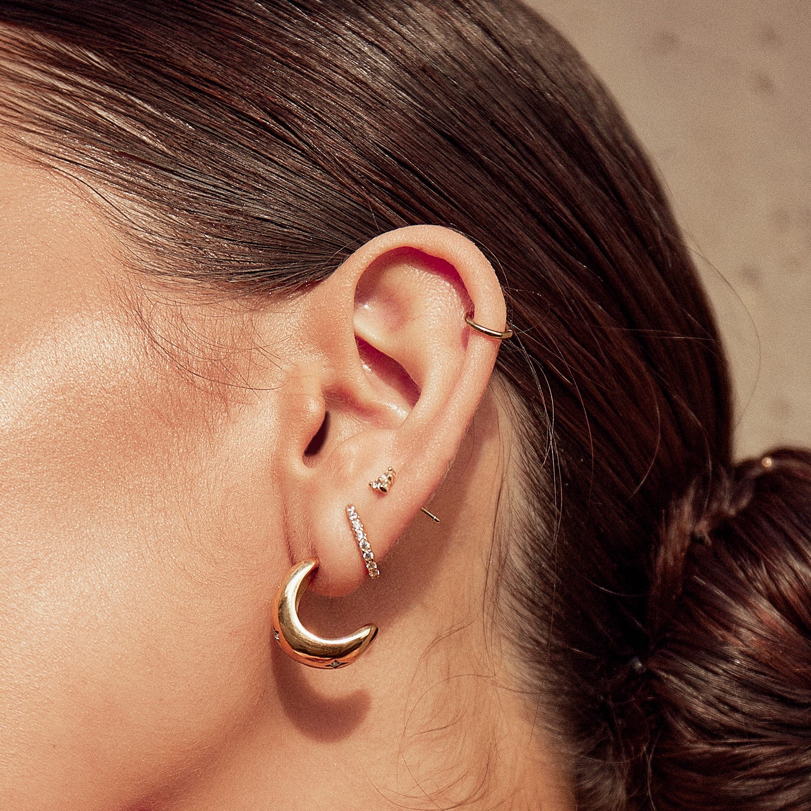 Juelz Hoop Earrings - Stone 4