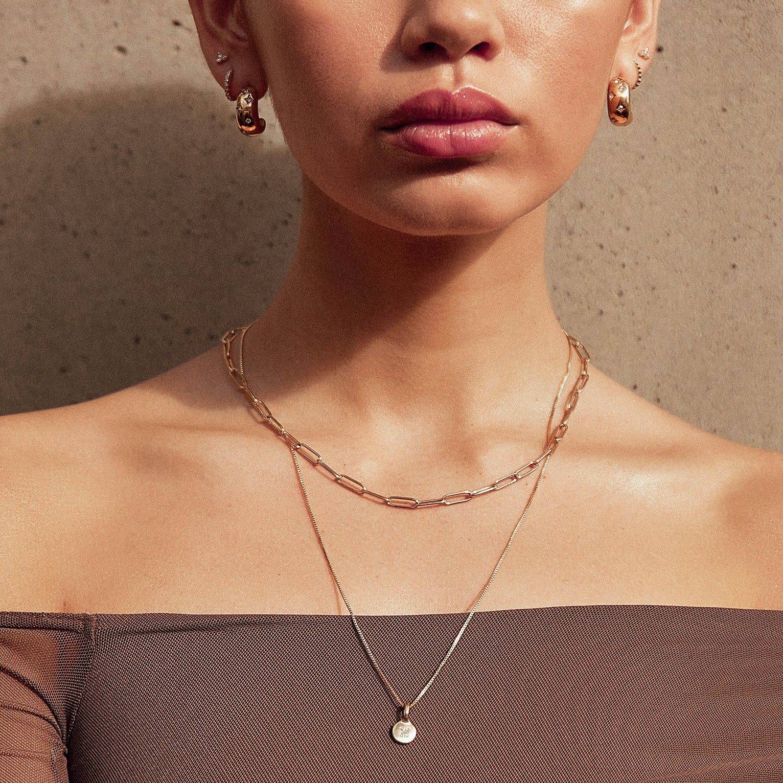 Juelz Hoop Earrings - Stone 5