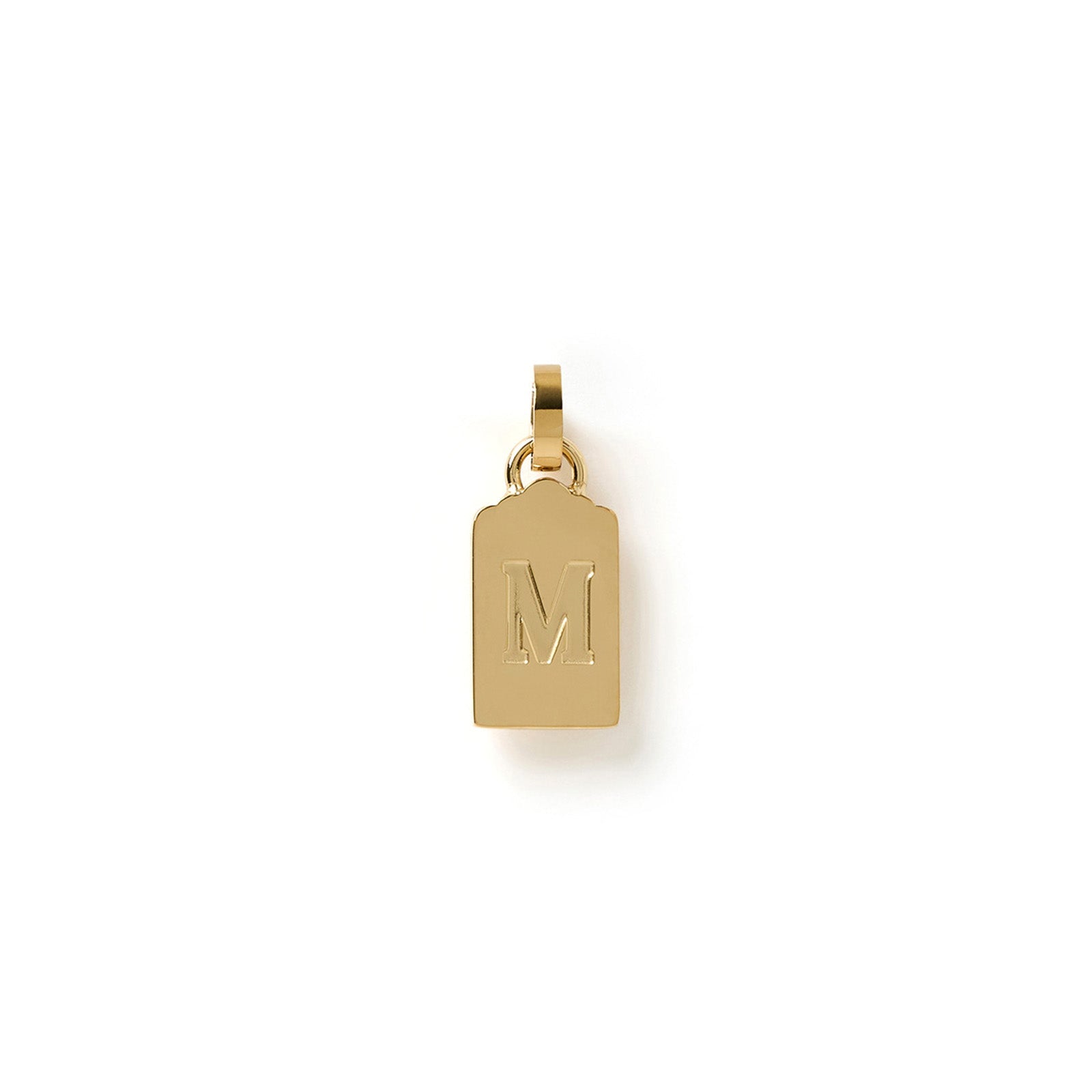 Letter Tag Charm 16