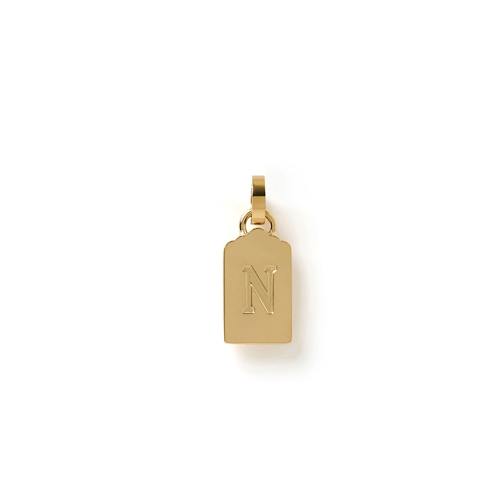 Letter Tag Charm 17
