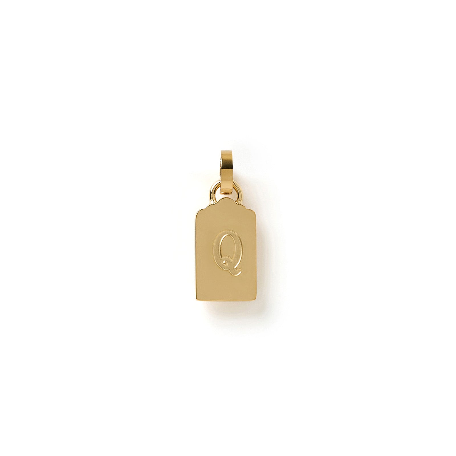 Letter Tag Charm 20