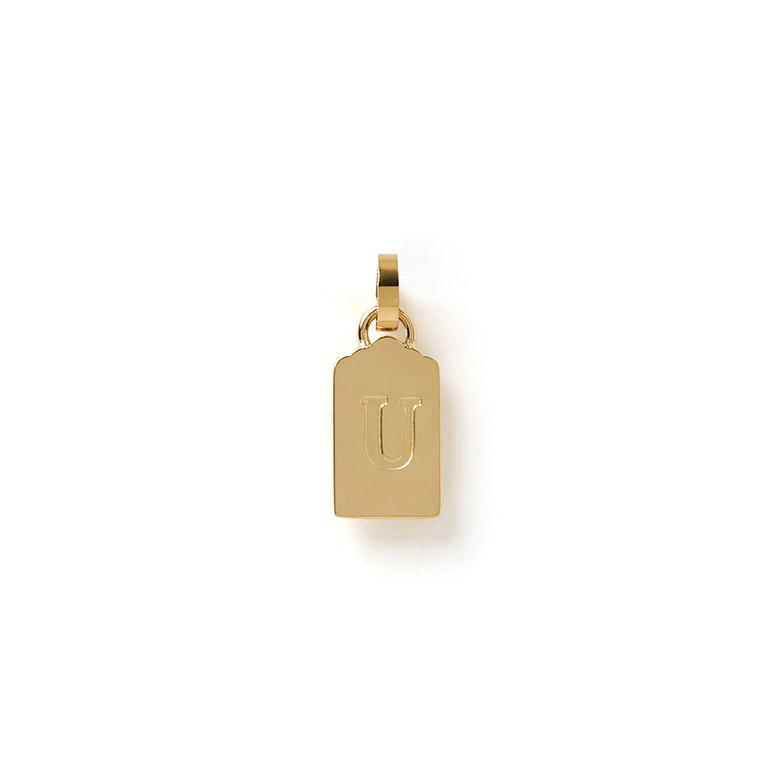 Letter Tag Charm 24